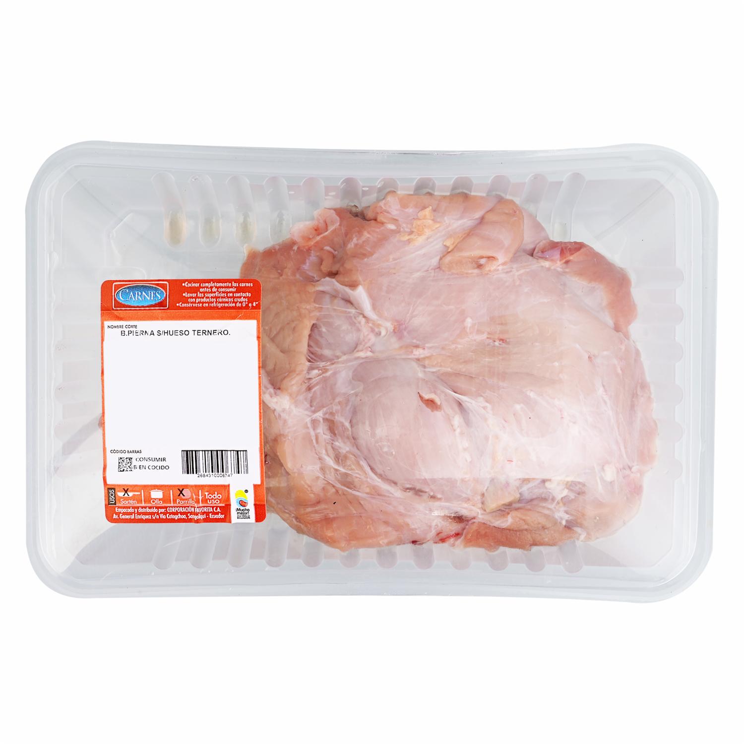 Pierna Sin Hueso Ternero SUPERCARNES Al Peso