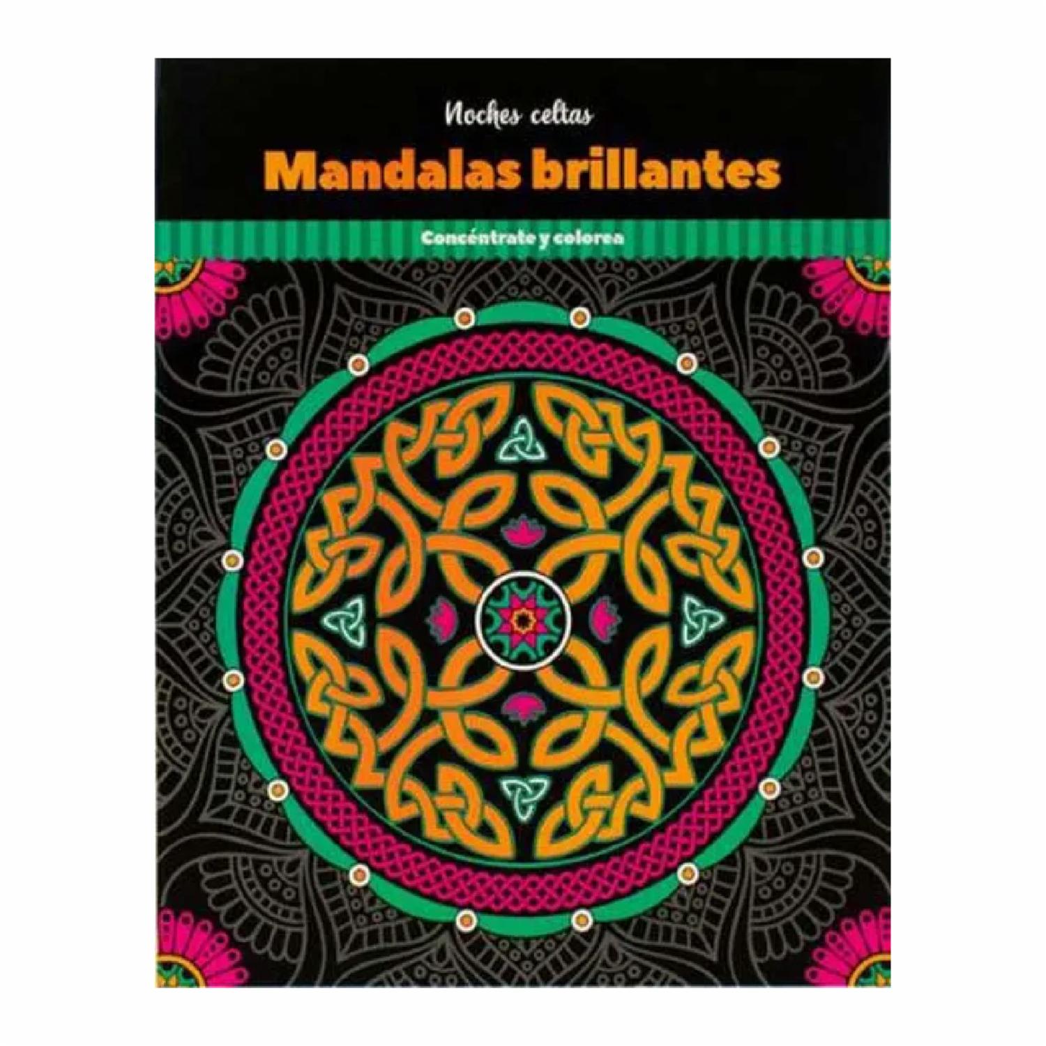 Libro Mandalas Brillantes Noches Celtas ADVANCED MARKETING 29 Páginas