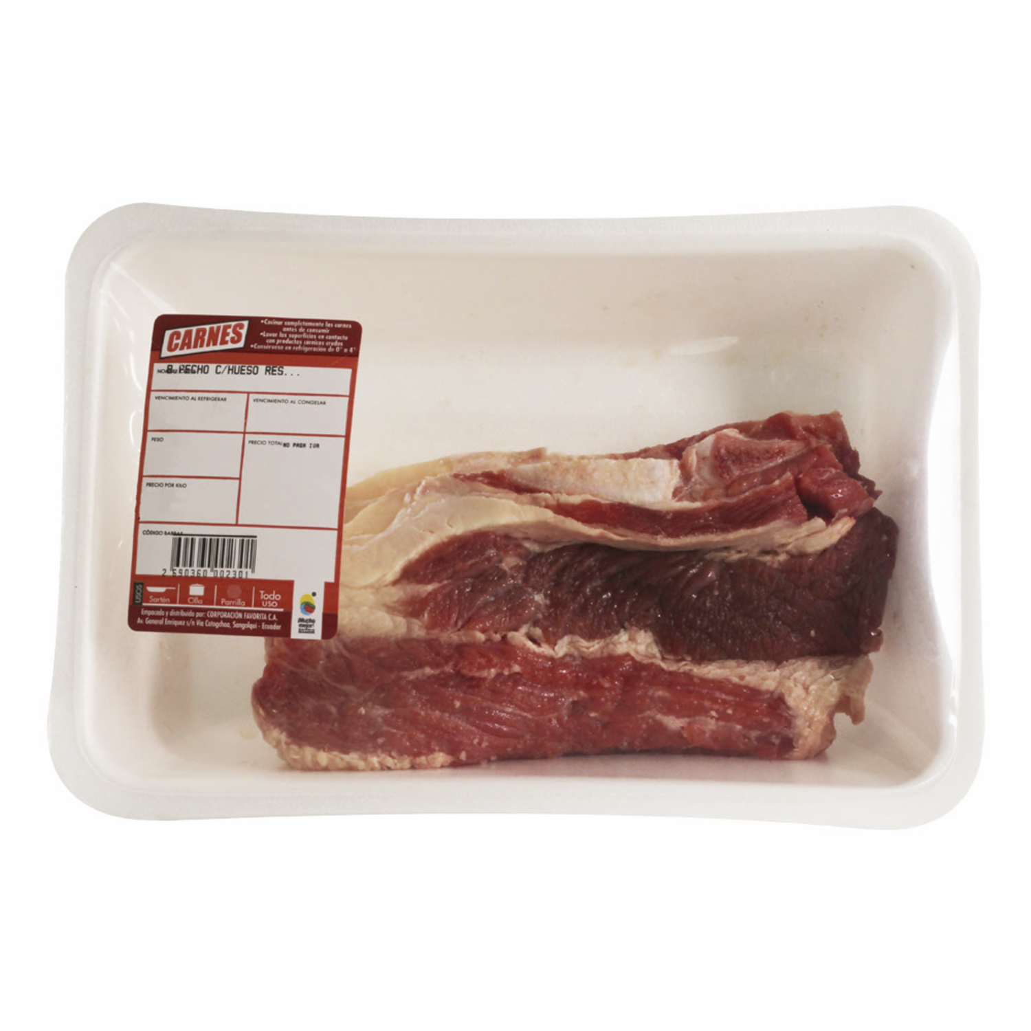 Pecho De Res Con Hueso SUPERCARNES Al Peso