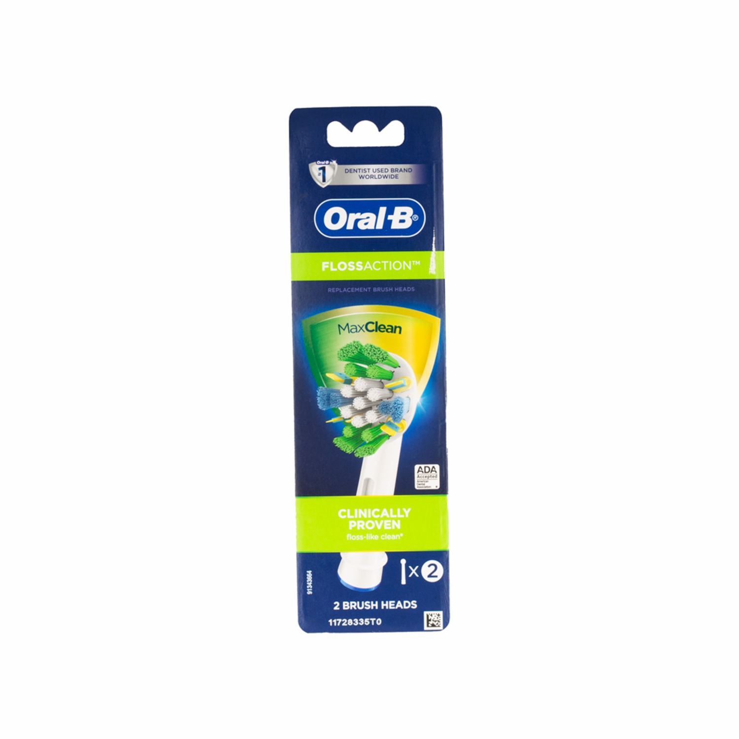 Cepillo Dental Eléctrico Maxclean ORAL-B Pack X2 U