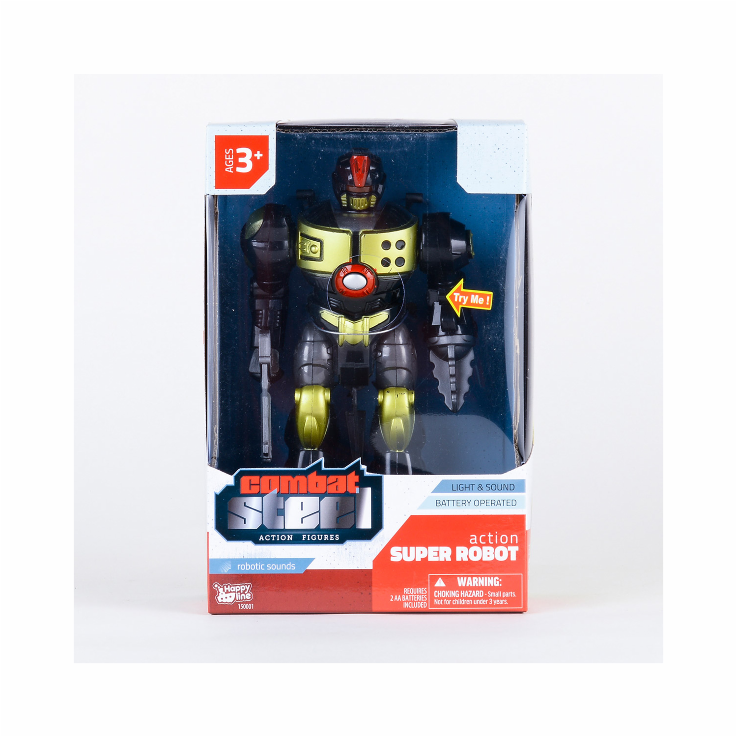 Robot Combat Steel DINO MAT Con Luz Y Sonido