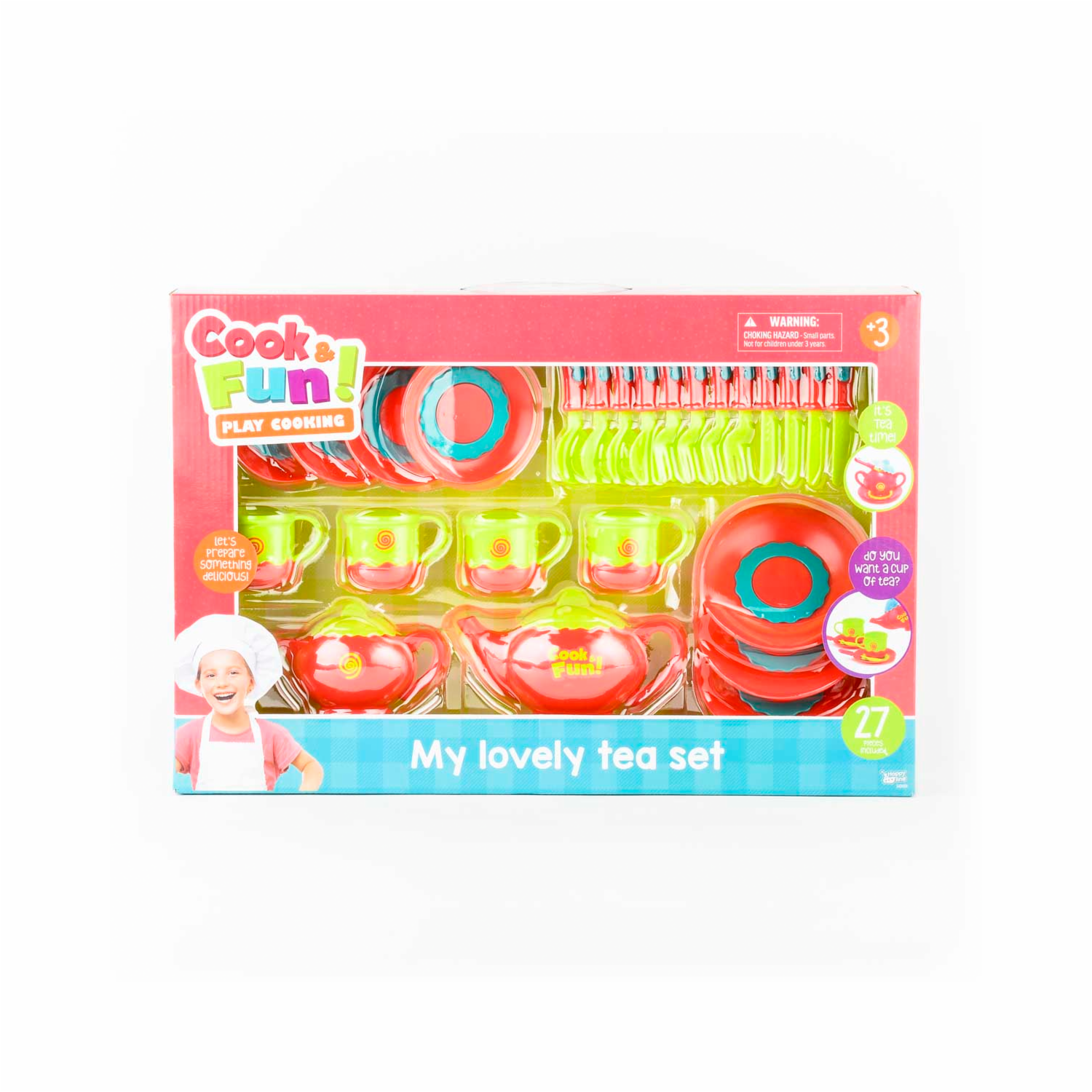 Set De Juego Mi Precioso Té COOK & FUN! 27 Piezas