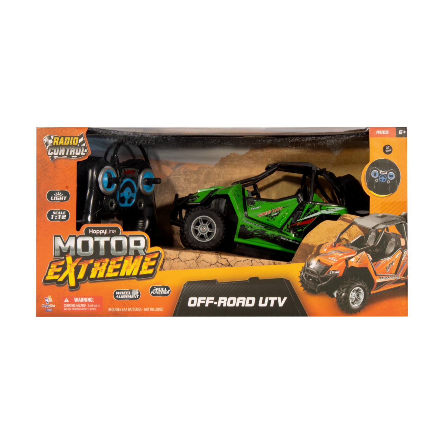 Vehículo R/C 1:12 Off Road Utv MOTOR EXTREME Usa Pilas AA x 6