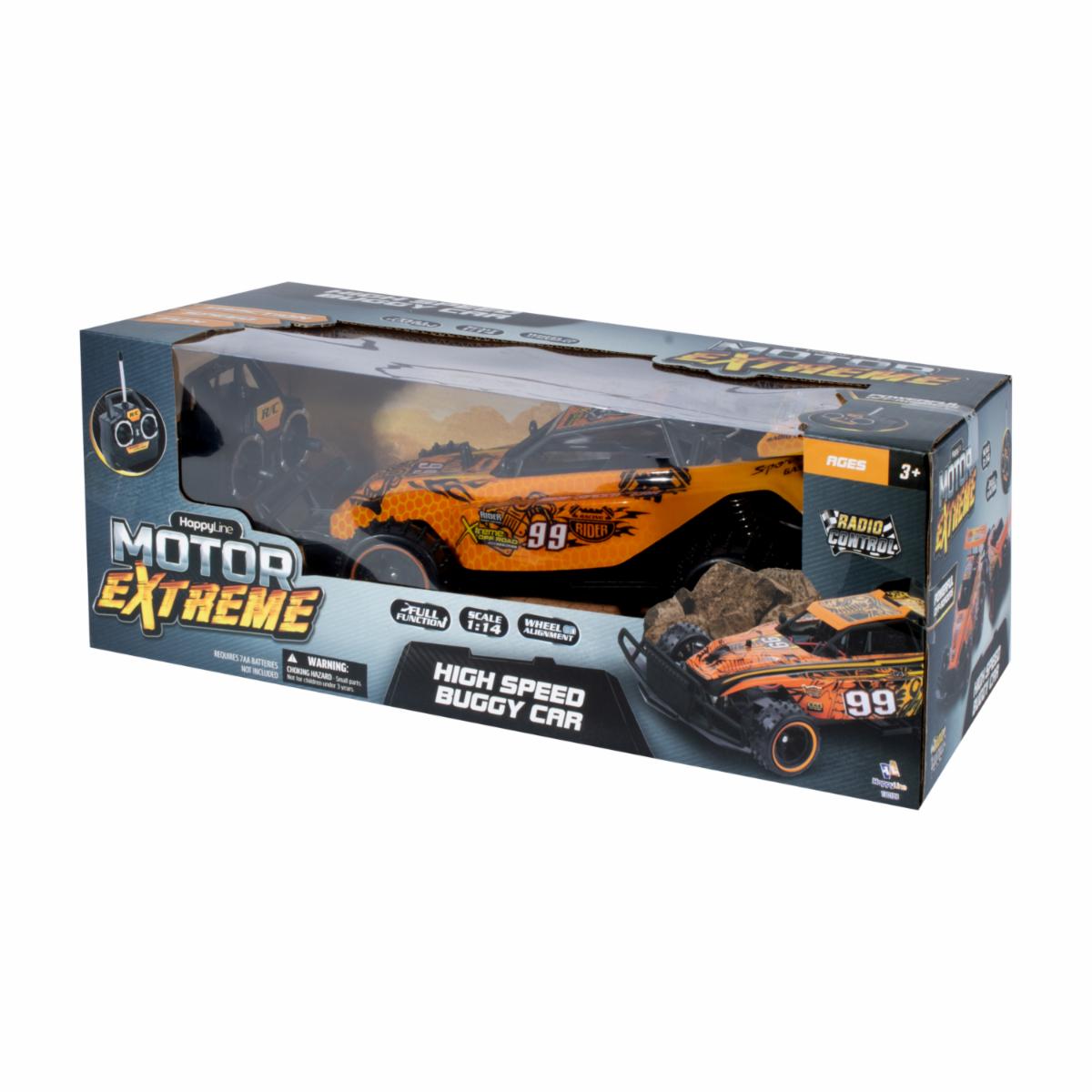 Vehículo R/C 1:14 High Speed Buggy Car MOTOR EXTREME Usa Pilas AA x 7