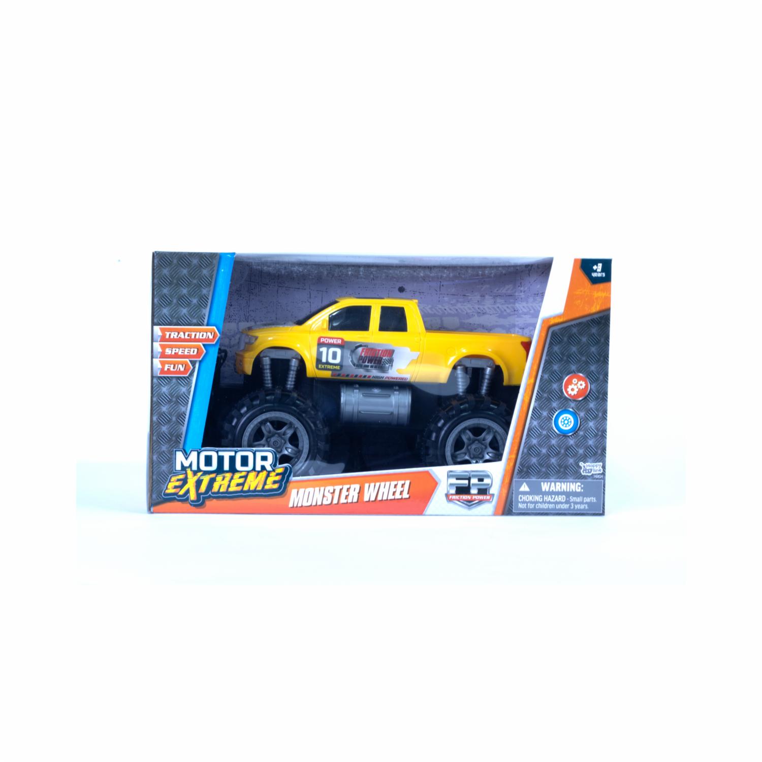 Vehículo Monster Whel MOTOR EXTREME Colores Surtidos