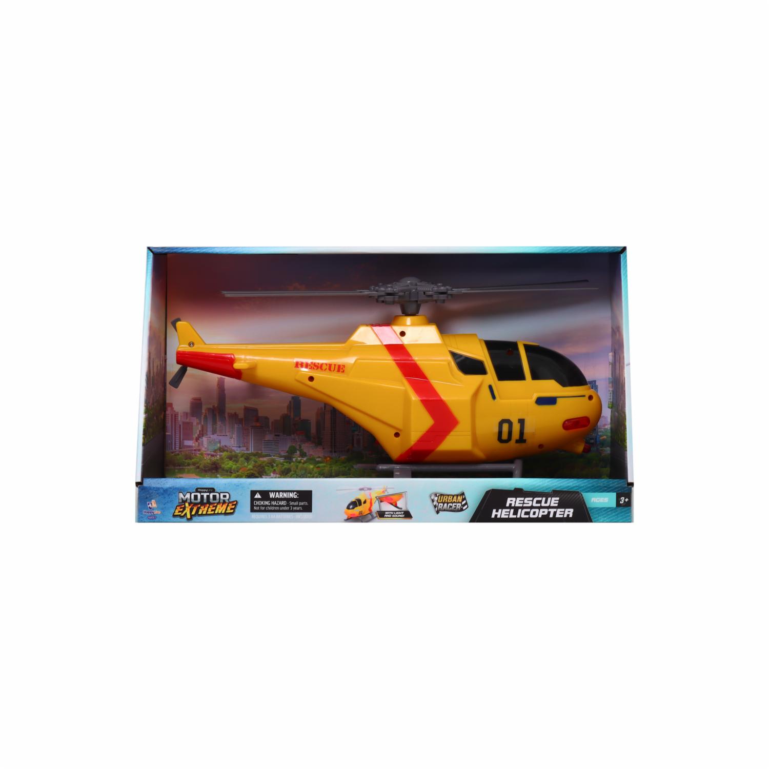 Helicóptero De Rescate MOTOR EXTREME Colores Surtidos