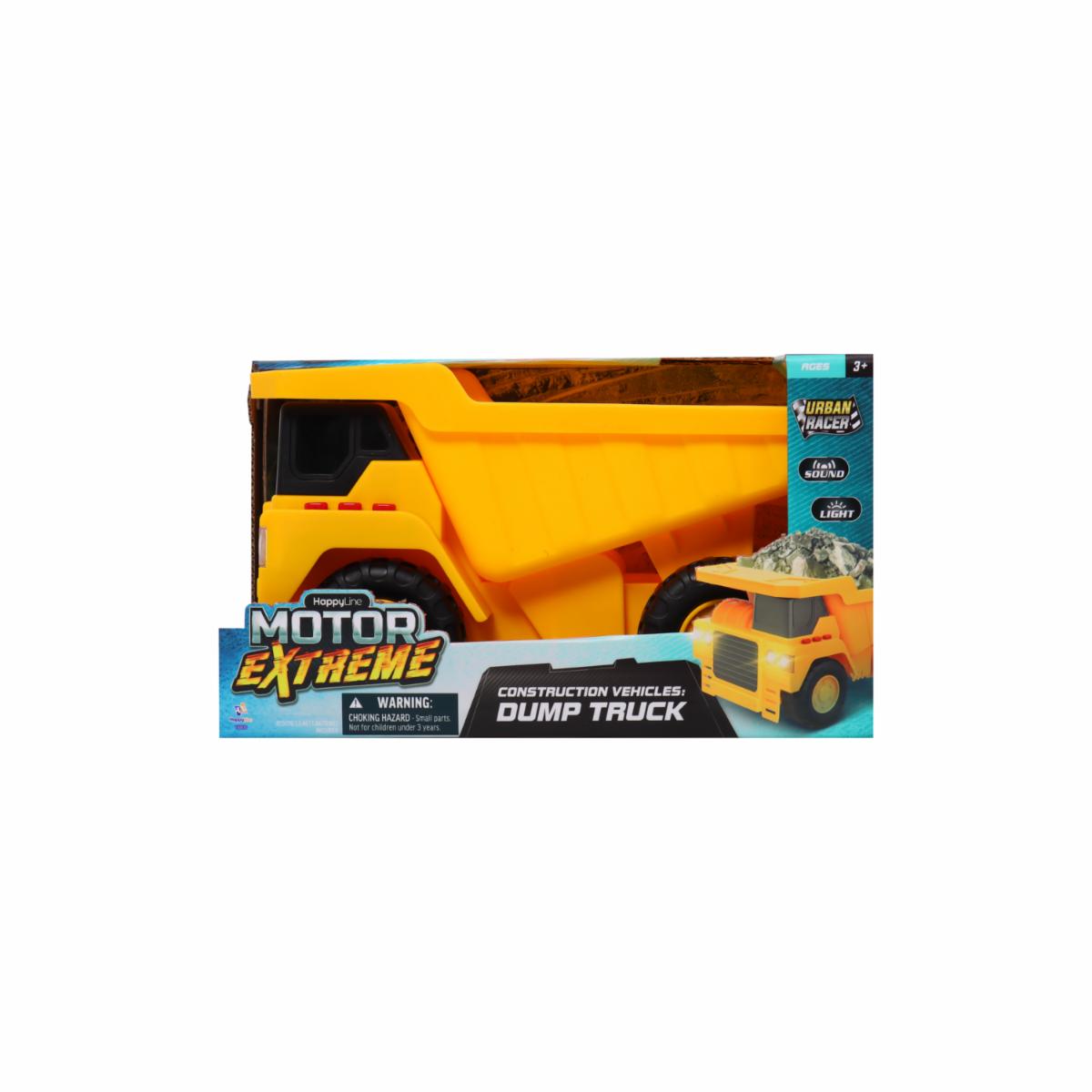 Volqueta Plástica MOTOR EXTREME Con Luz Y Sonido