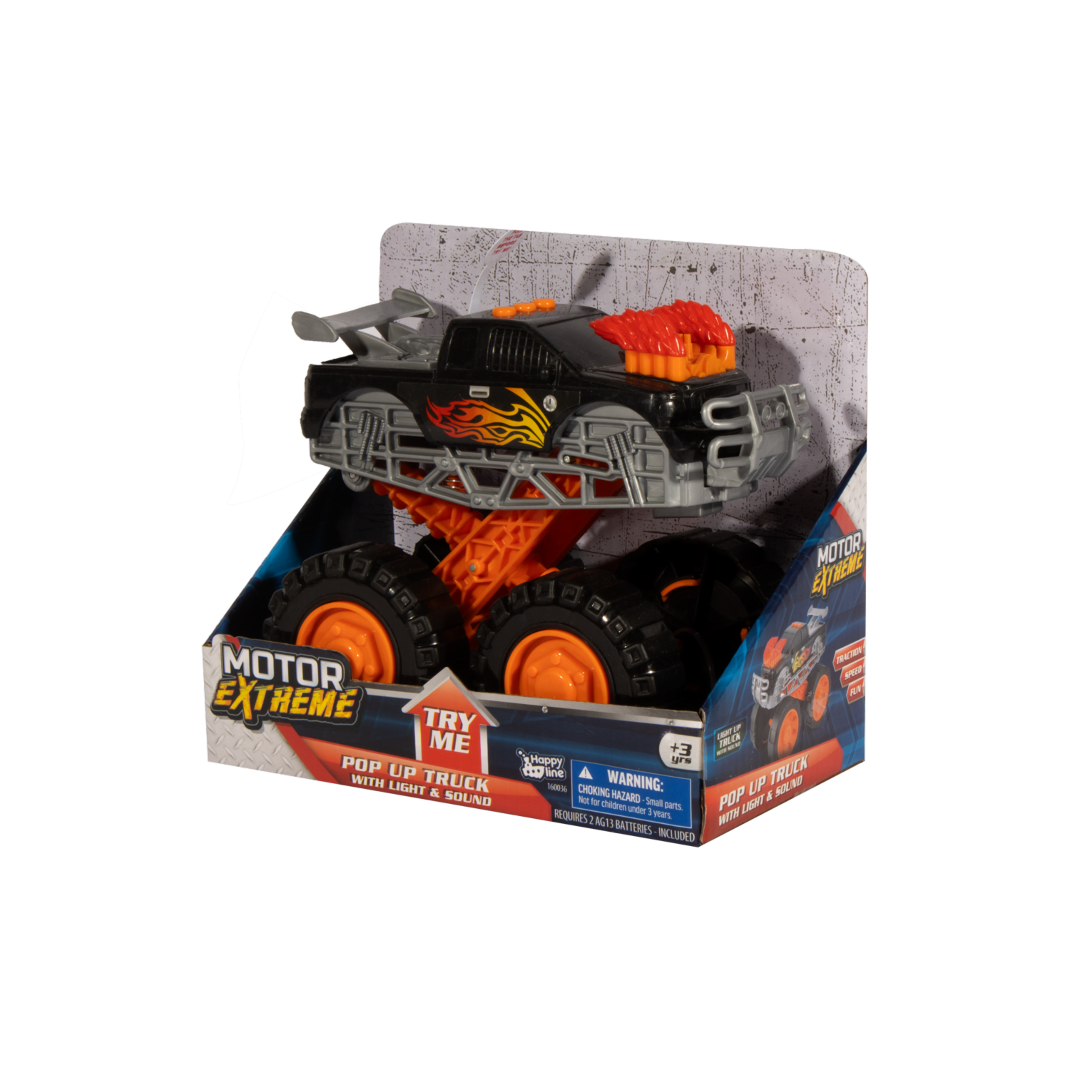 Camioneta Monster MOTOR EXTREME Con Luz Y Sonido