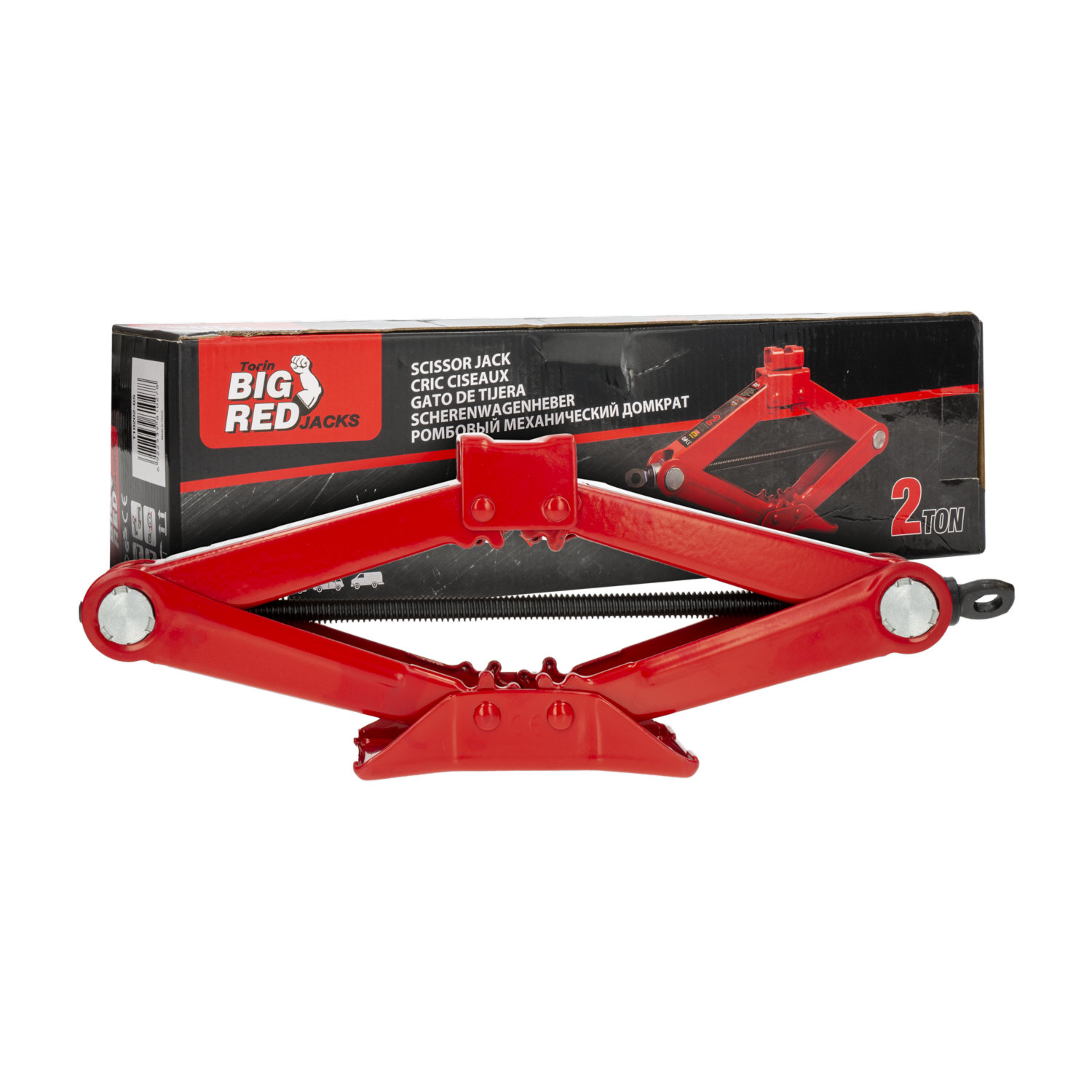 Gata Hidráulica Tipo Tijera Para Vehículo BIG RED 2 Toneladas