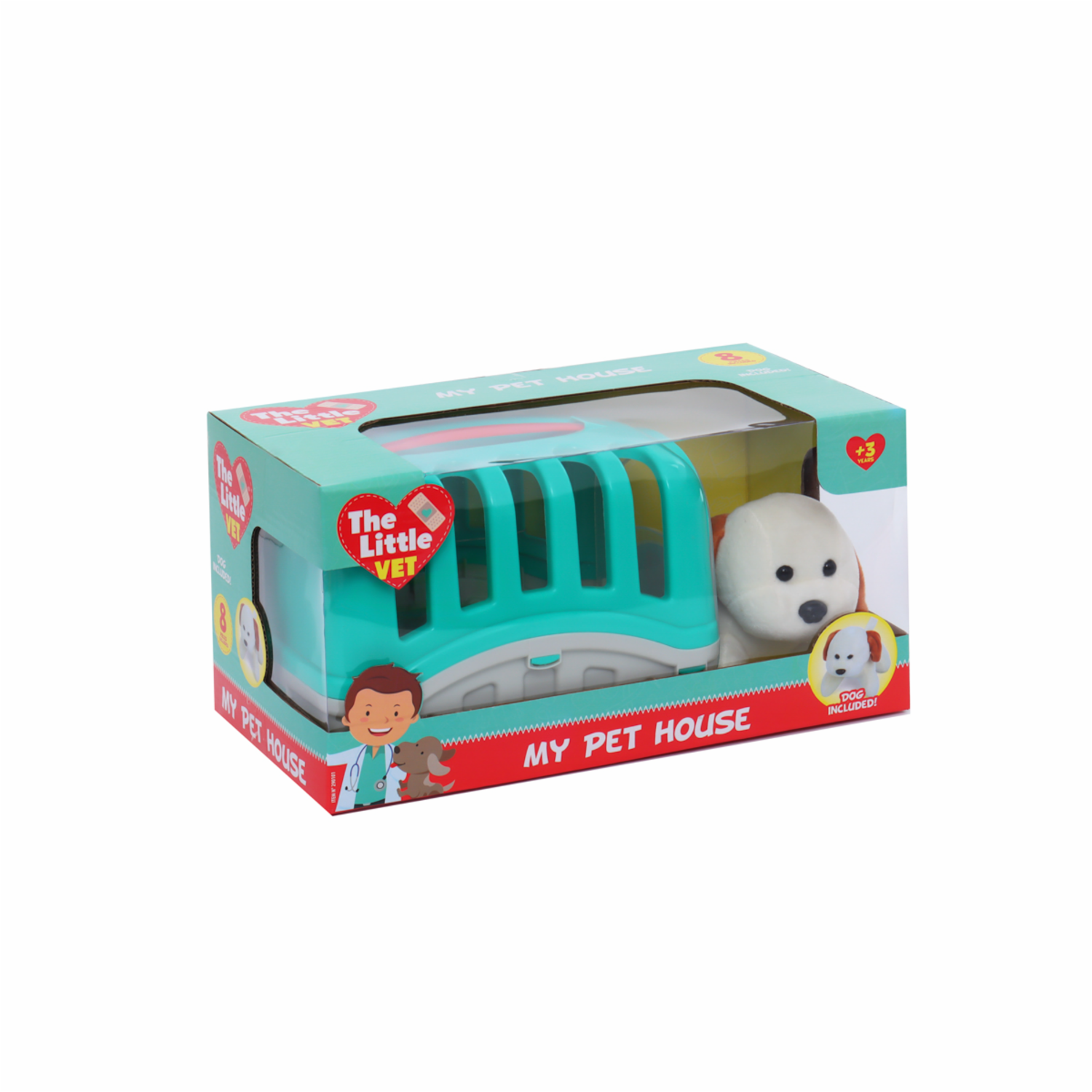 Set De Juego Maletín Veterinario THE LITLLE VET Incluye Accesorios