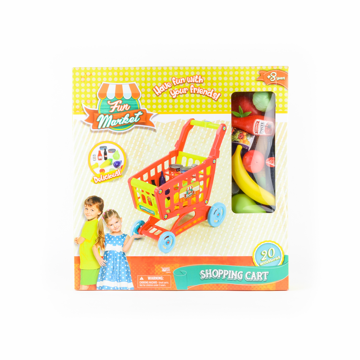 Set De Juego Supermercado FUN MARKET 20 Piezas