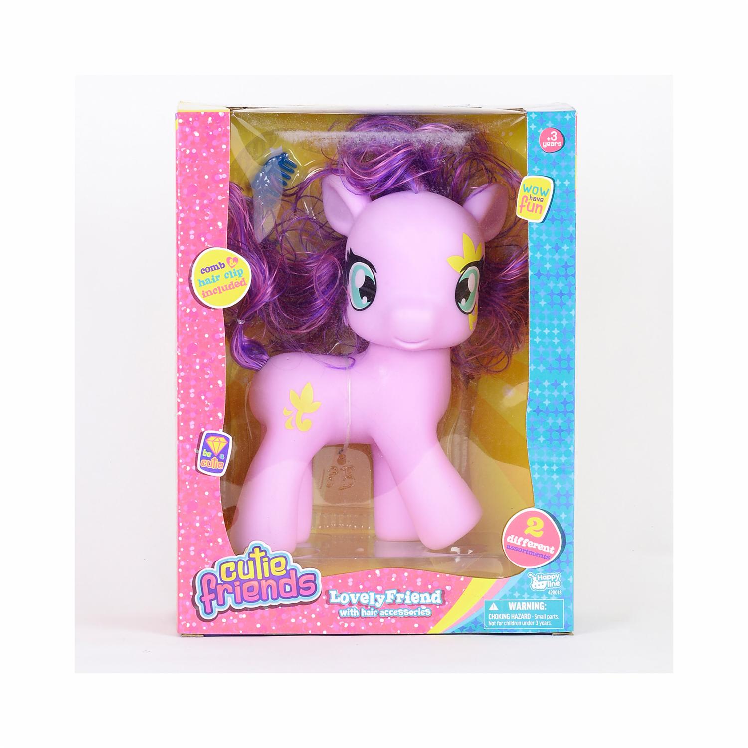 Figura Pony 20 Centímetros CUTIE FRIENDS Modelos Surtidos