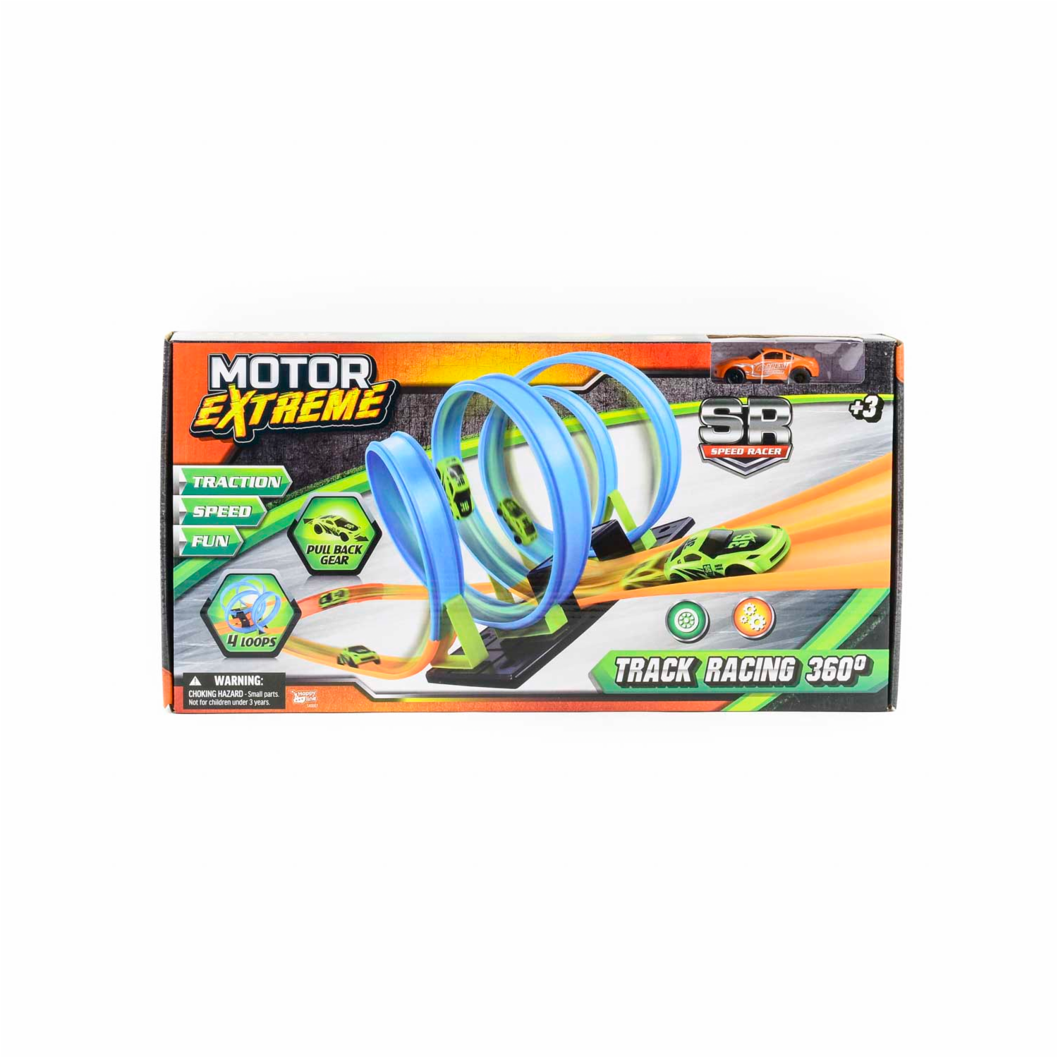 Pista Rail MOTOR EXTREME Con Lanzador