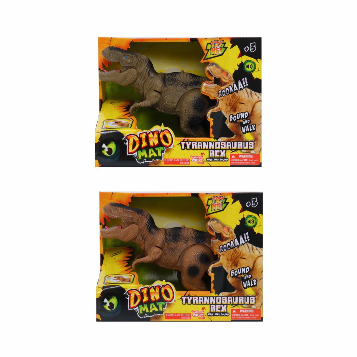 Dinosaurio Tyrannosaurus Rex DINO MAT Colores Surtidos