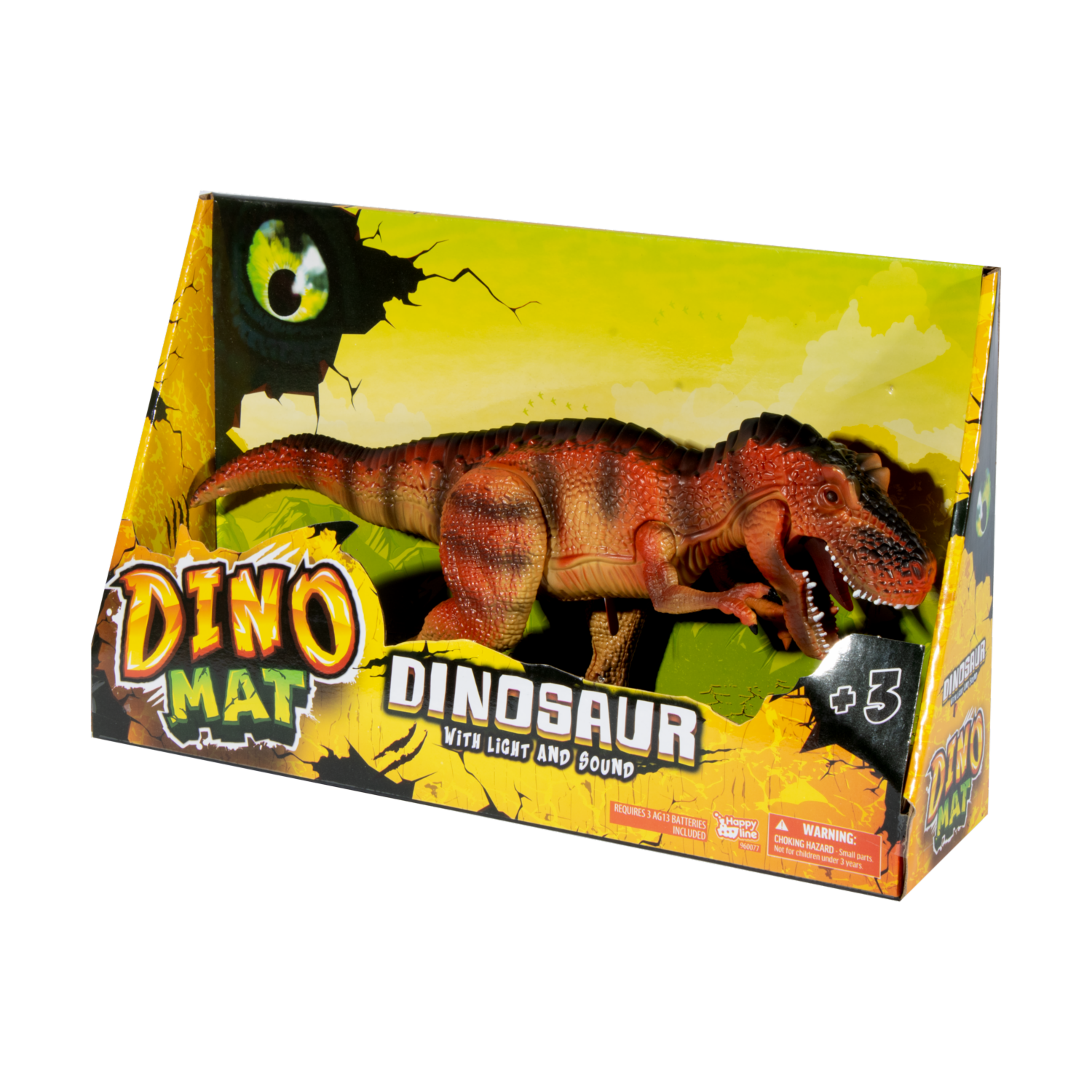 Dinosaurio Con Luz Y Sonido DINO MAT Modelos Surtidos
