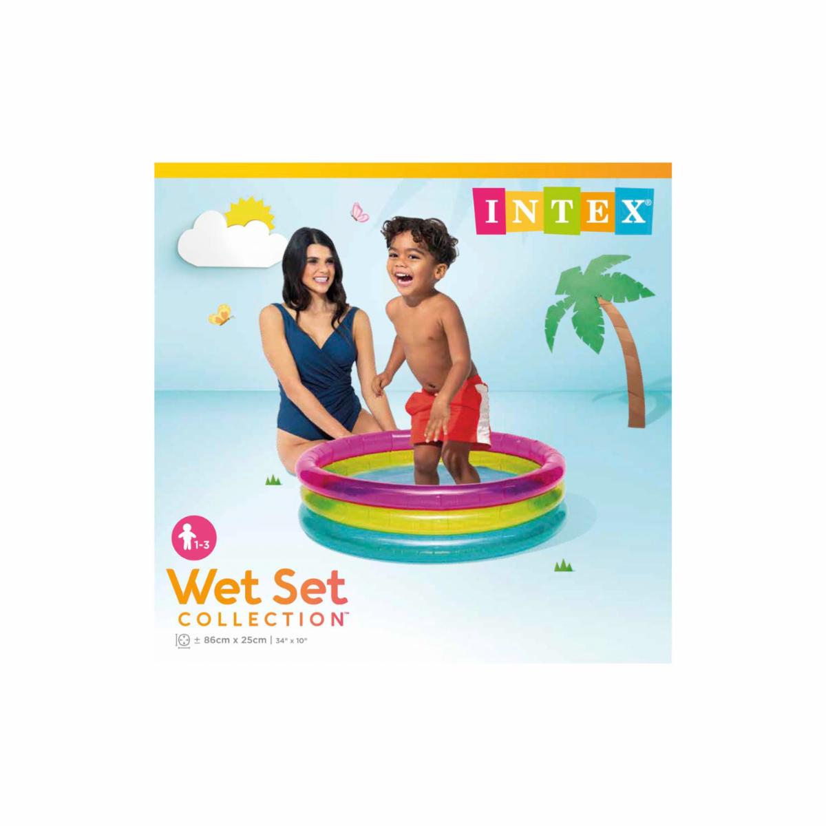 Piscina Inflable Arcoíris INTEX Para Bebé
