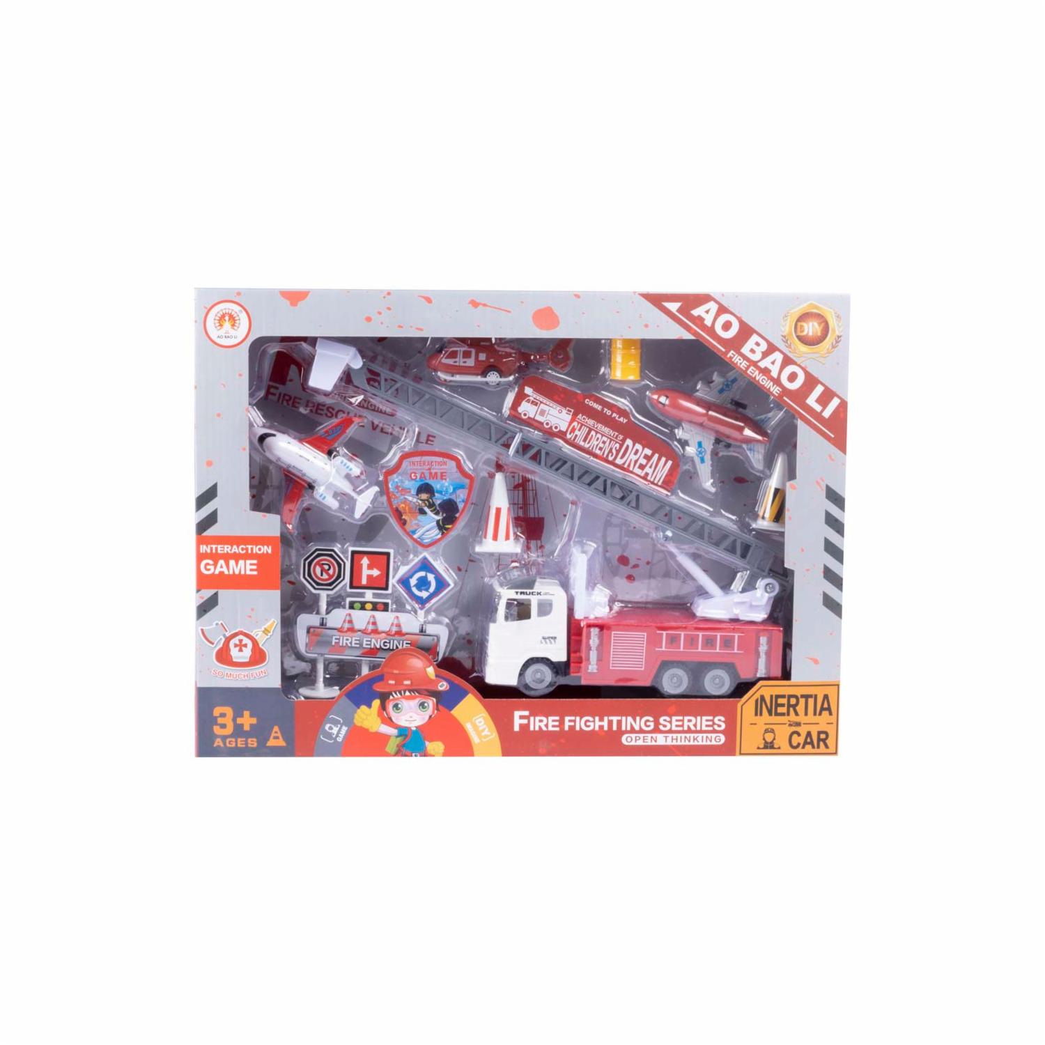Set De Juego Vehículos De Rescate KOOME Incluye Accesorios