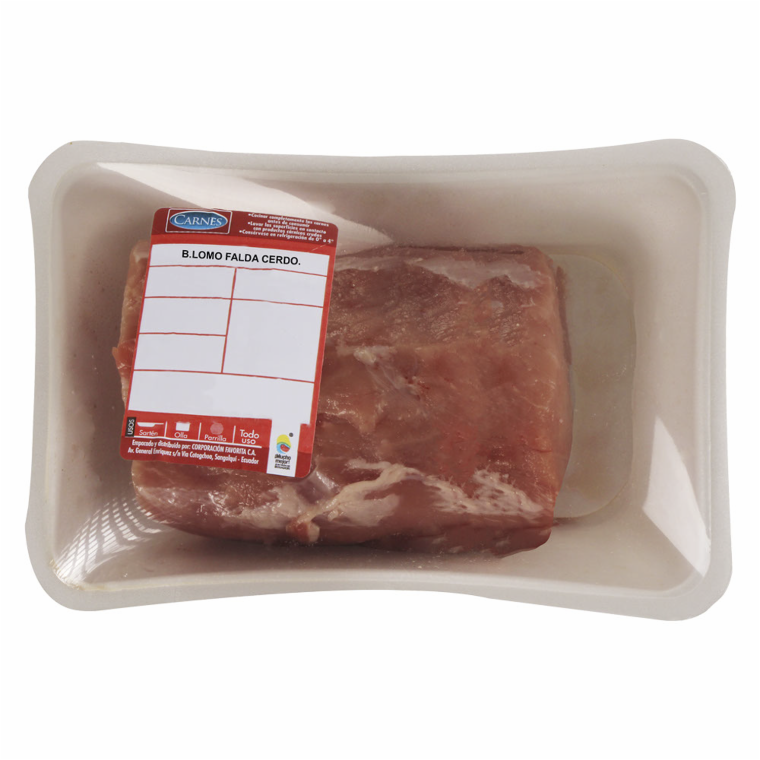 Carne De Cerdo Lomo De Falda SUPERCARNES Al Peso