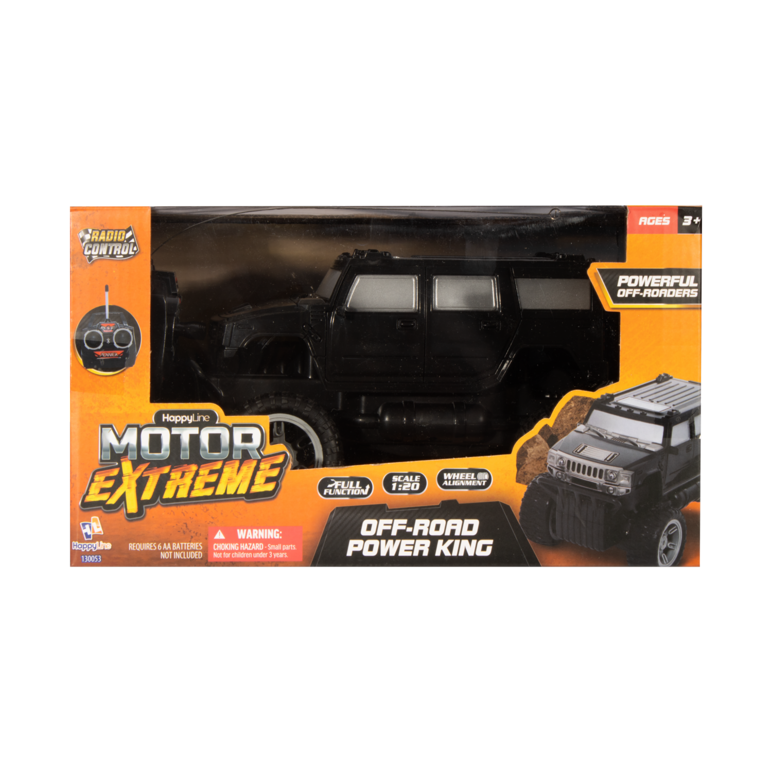 Vehículo R/C 1:20 Off Road Power King MOTOR EXTREME Usa Pilas AA x 6