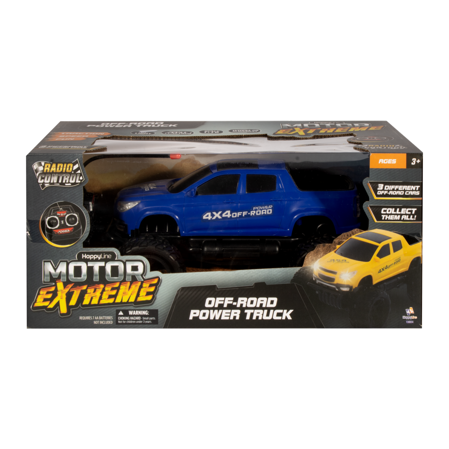 Vehículo R/C 1:16 Off Road Power Truck MOTOR EXTREME Usa Pilas AA x 7