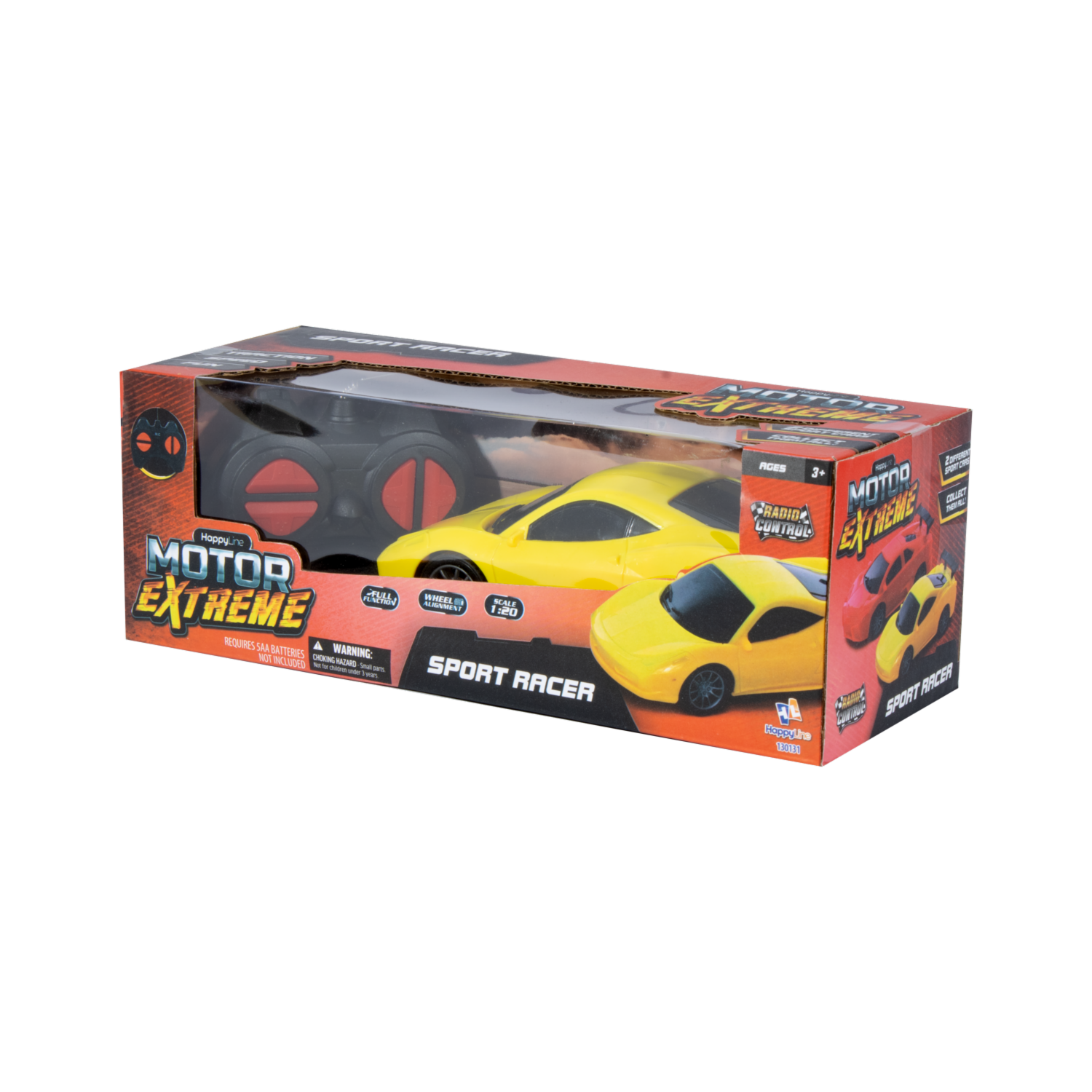 Vehículo R/C 1:24 Sport Racer MOTOR EXTREME Usa Pilas AA x 5