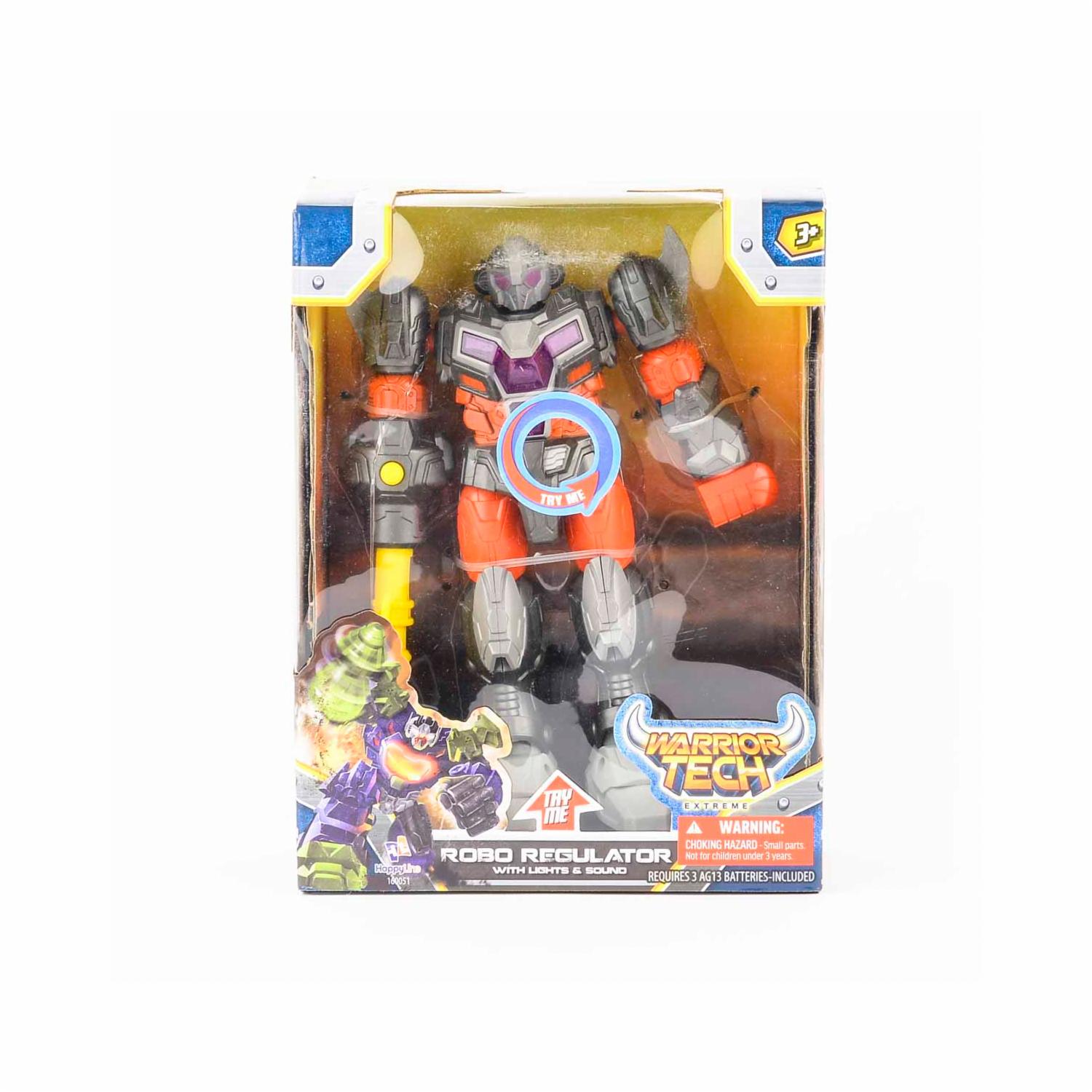 Robot Regulador WARRIOR TECH Con Luz Y Sonido