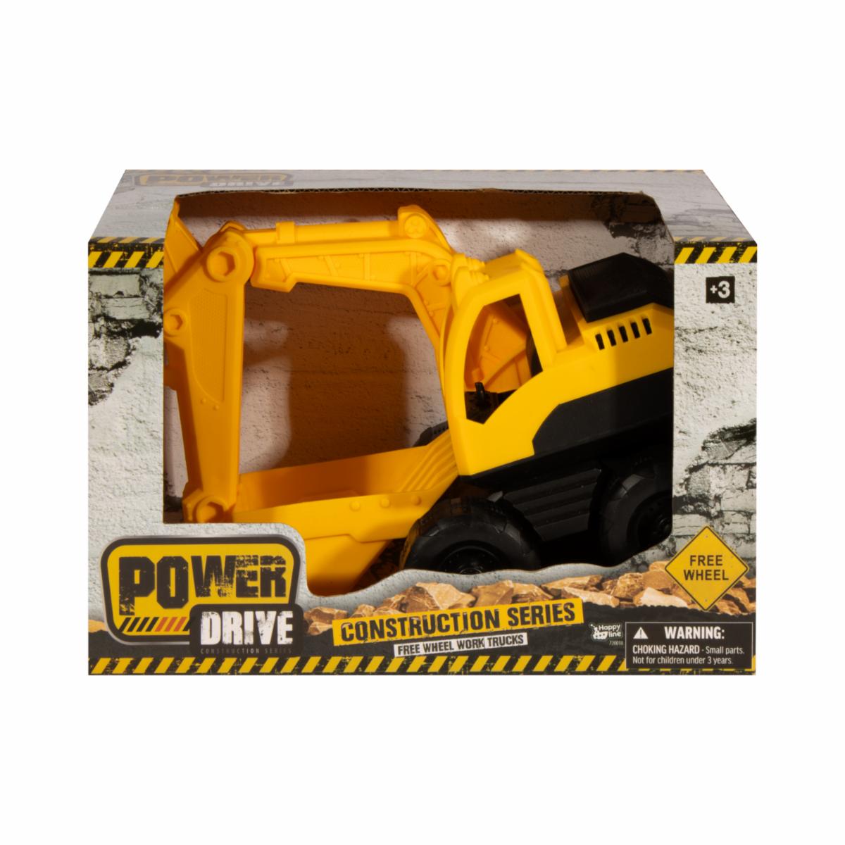 Camión De Construcción POWER DRIVE Retroexcavadora