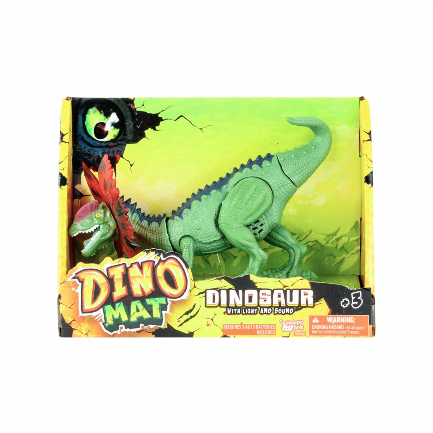 Dinosaurio Con Luz Y Sonido DINO MAT Modelos Surtidos