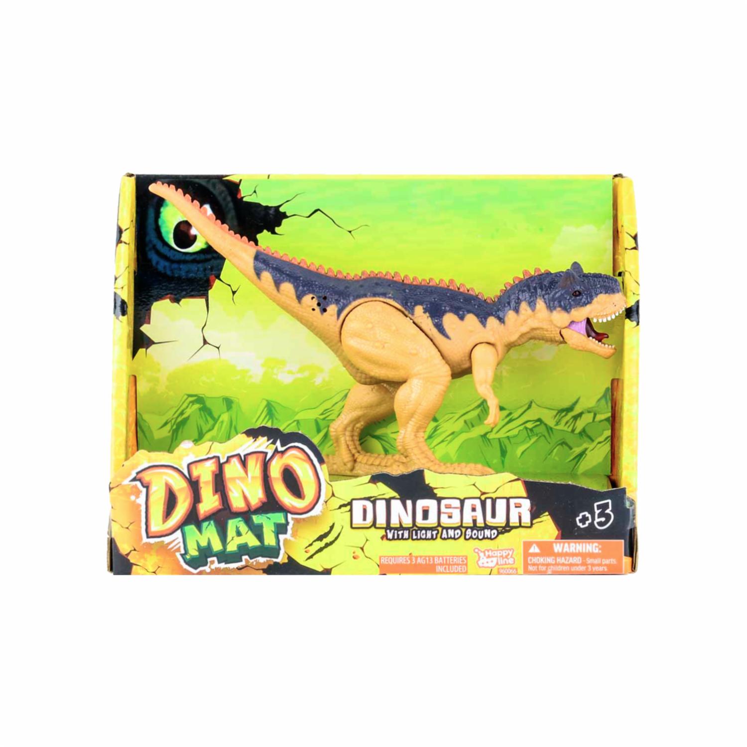 Dinosaurio Con Luz Y Sonido DINO MAT Modelos Surtidos