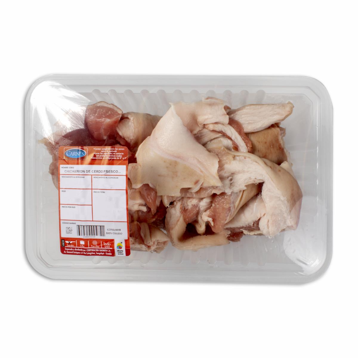 Chicharrón De Cerdo Fresco SUPERCARNES Al Peso