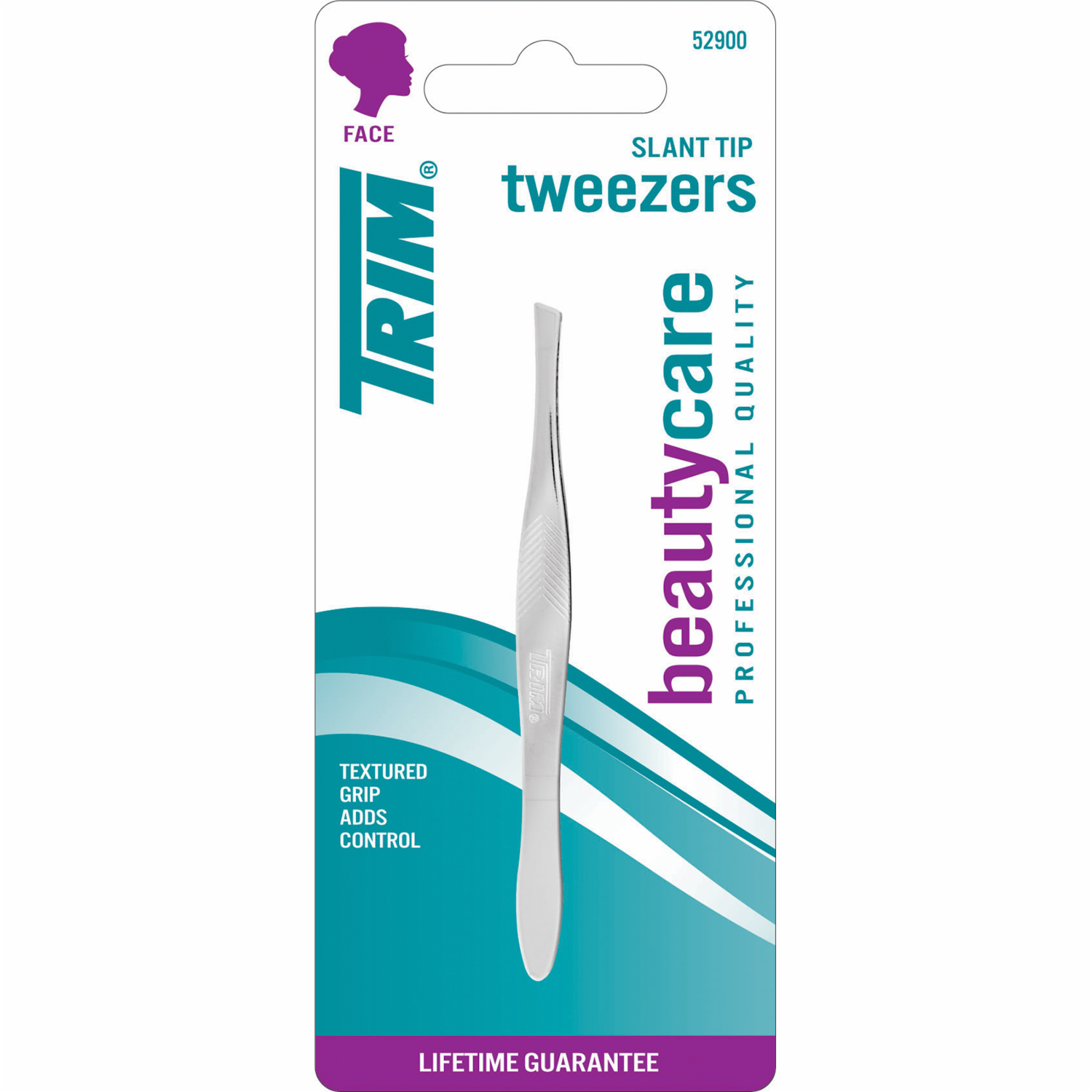 Pinza Depiladora Punta Angular TRIM Unidad
