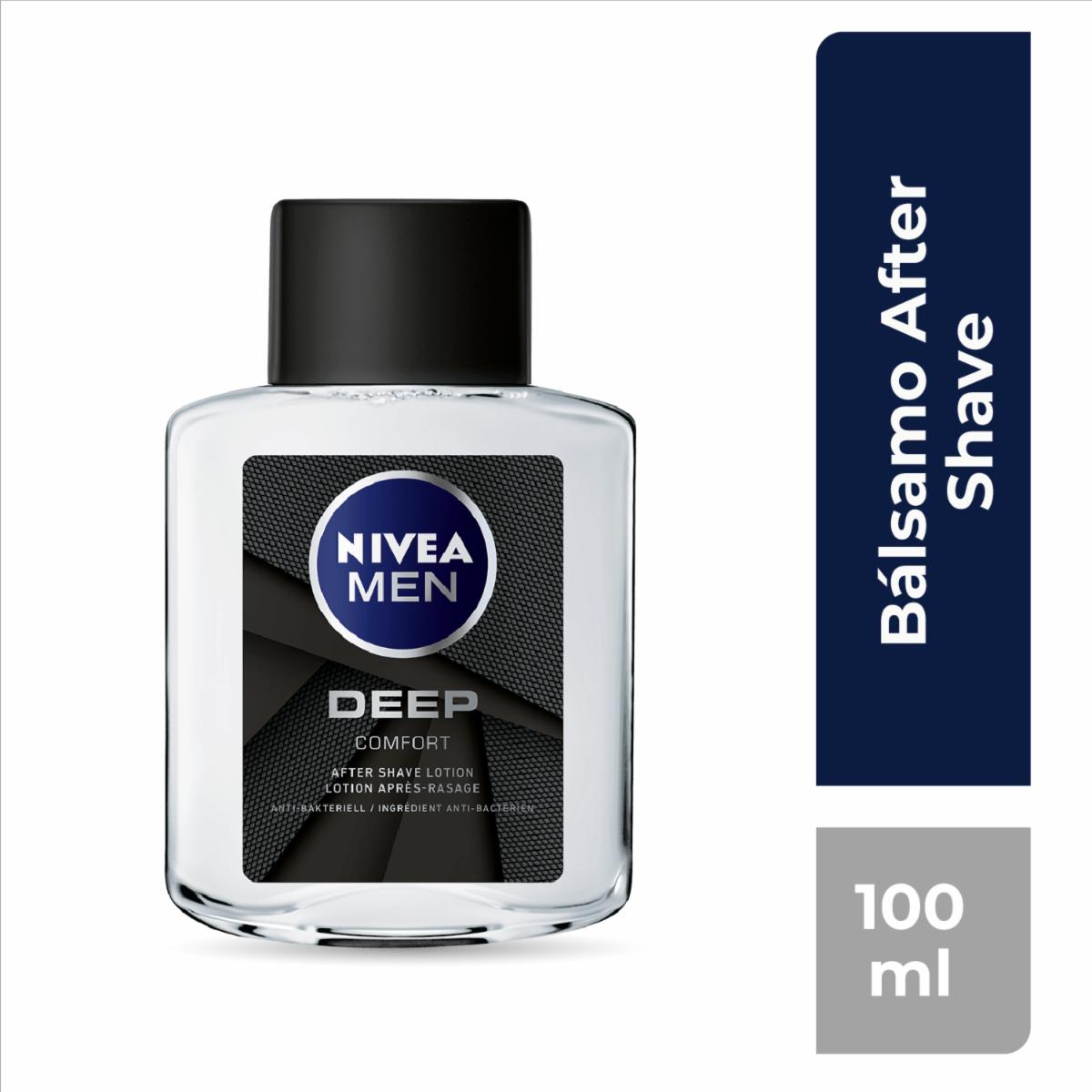 After Shave Loción Deep NIVEA MEN 100 Ml