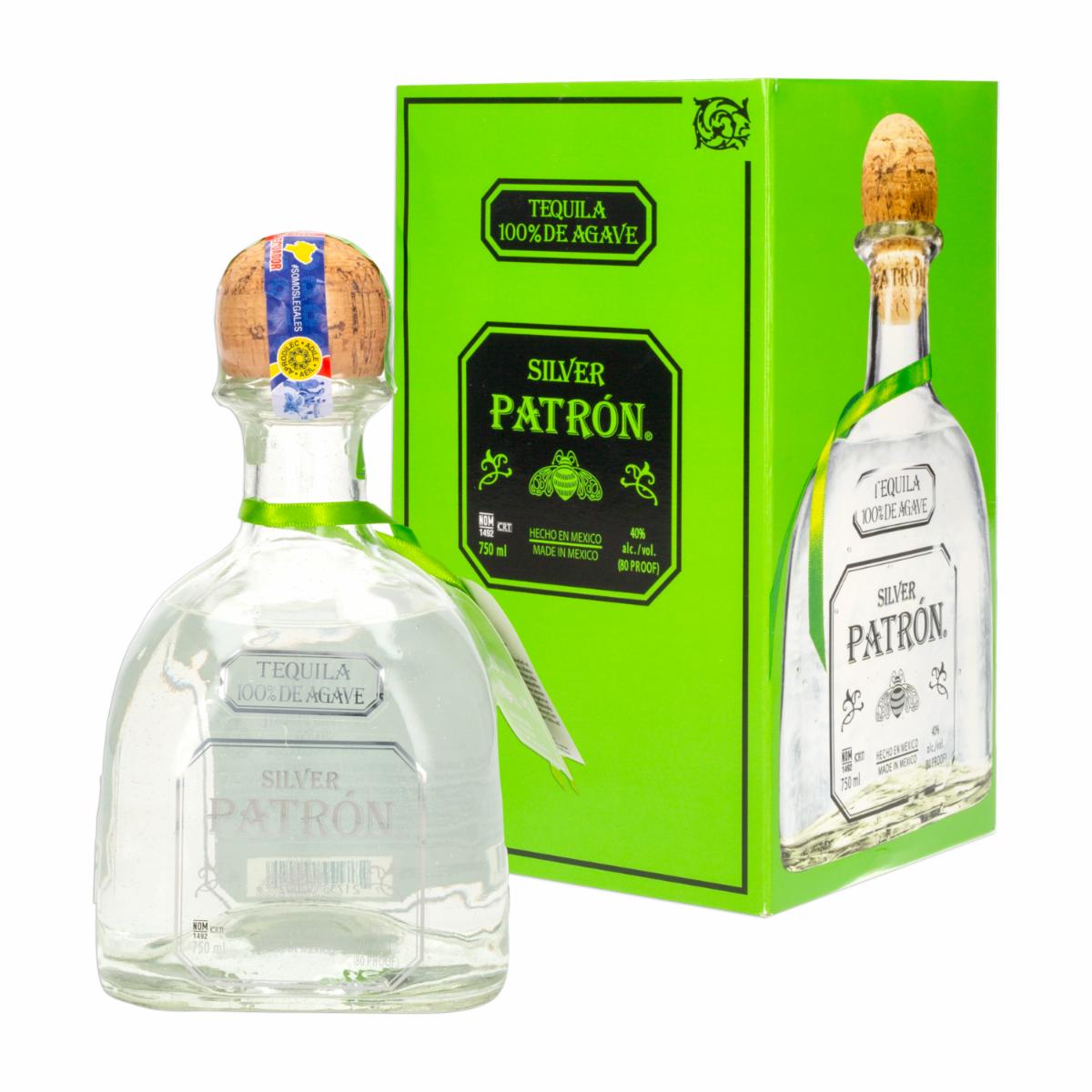 Tequila Silver PATRÓN 750 ML