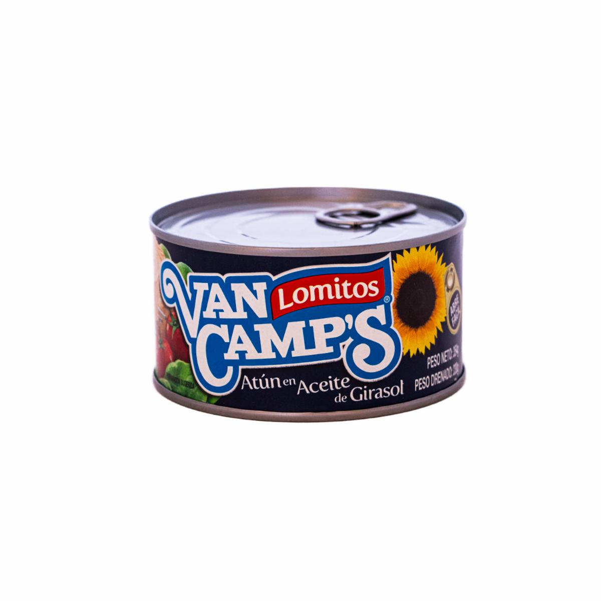 Atún Lomitos En Aceite De Girasol Con Abre Fácil VAN CAMP´S 354 G