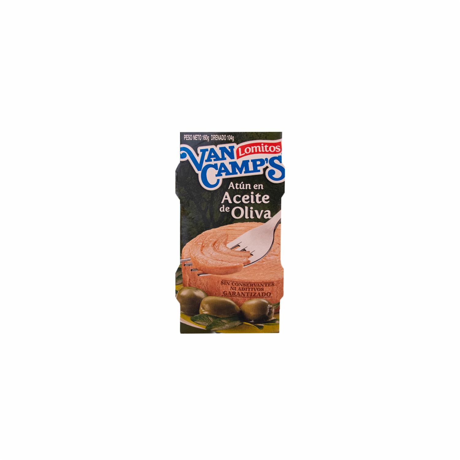 Atún Lomitos En Aceite De Oliva VAN CAMP´S 2 X 160 G