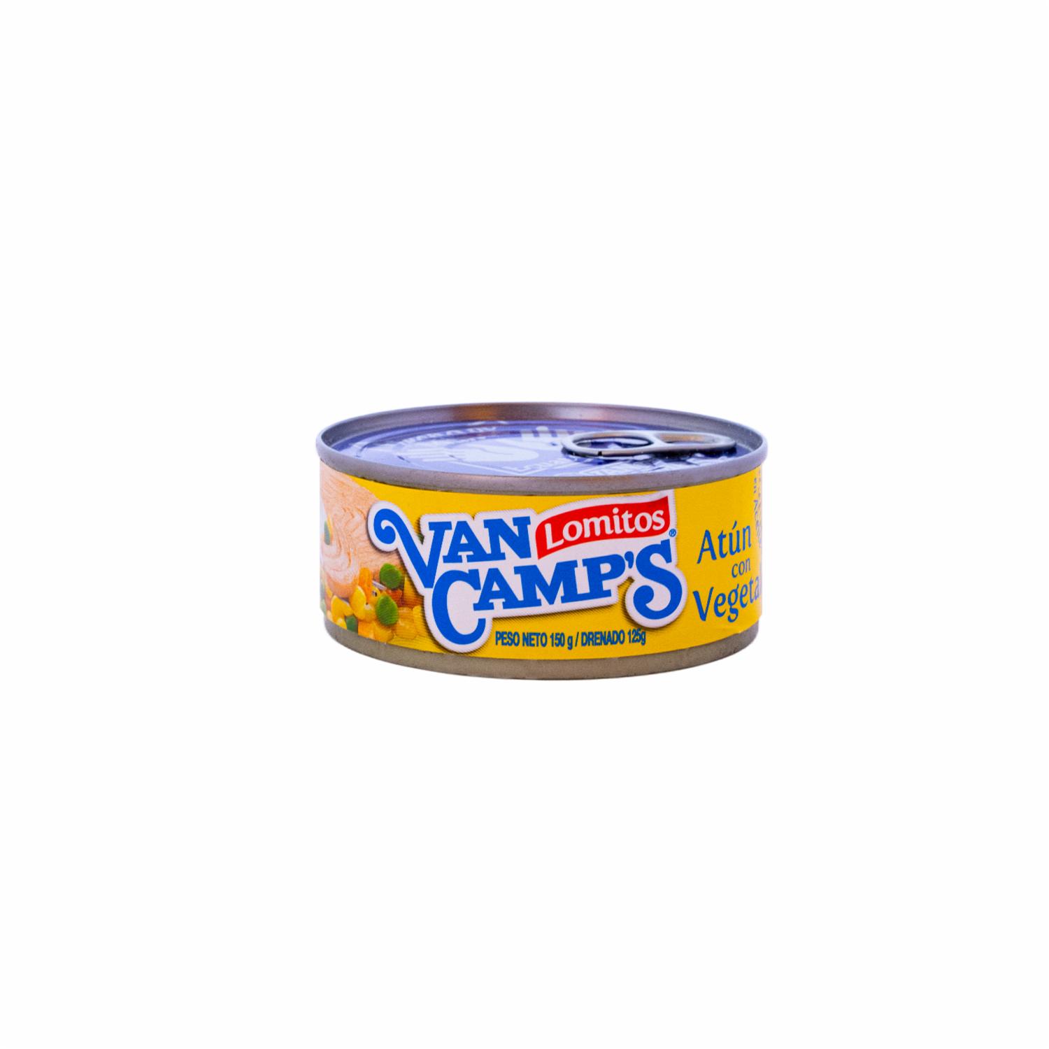 Atún Lomitos Con Vegetales VAN CAMP´S 150 G
