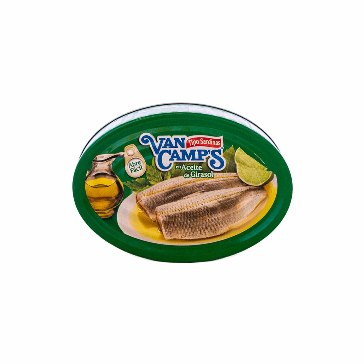 Sardina En Aceite De Girasol VAN CAMP´S 425 G
