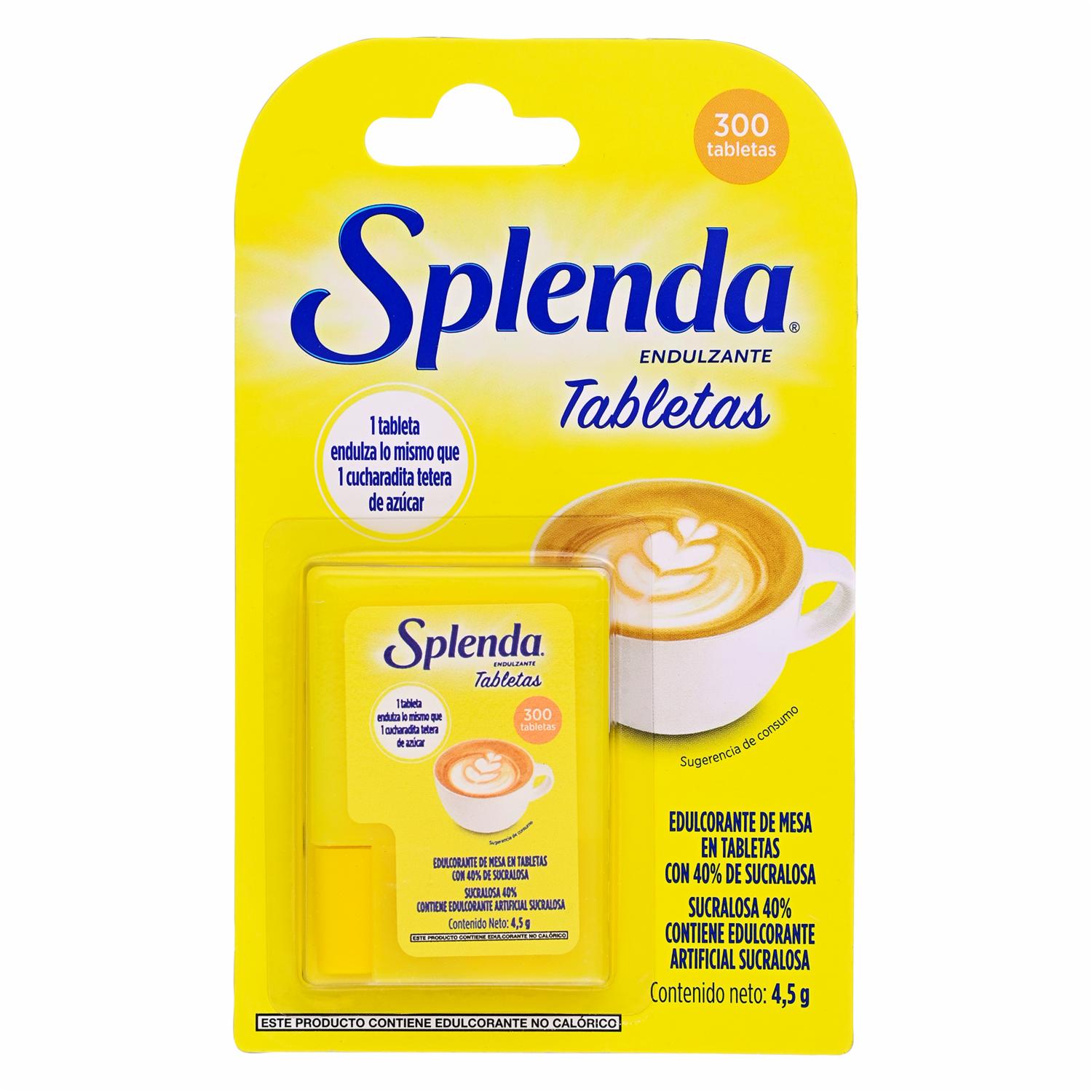 Endulcorante En Tabletas SPLENDA 4.50 G