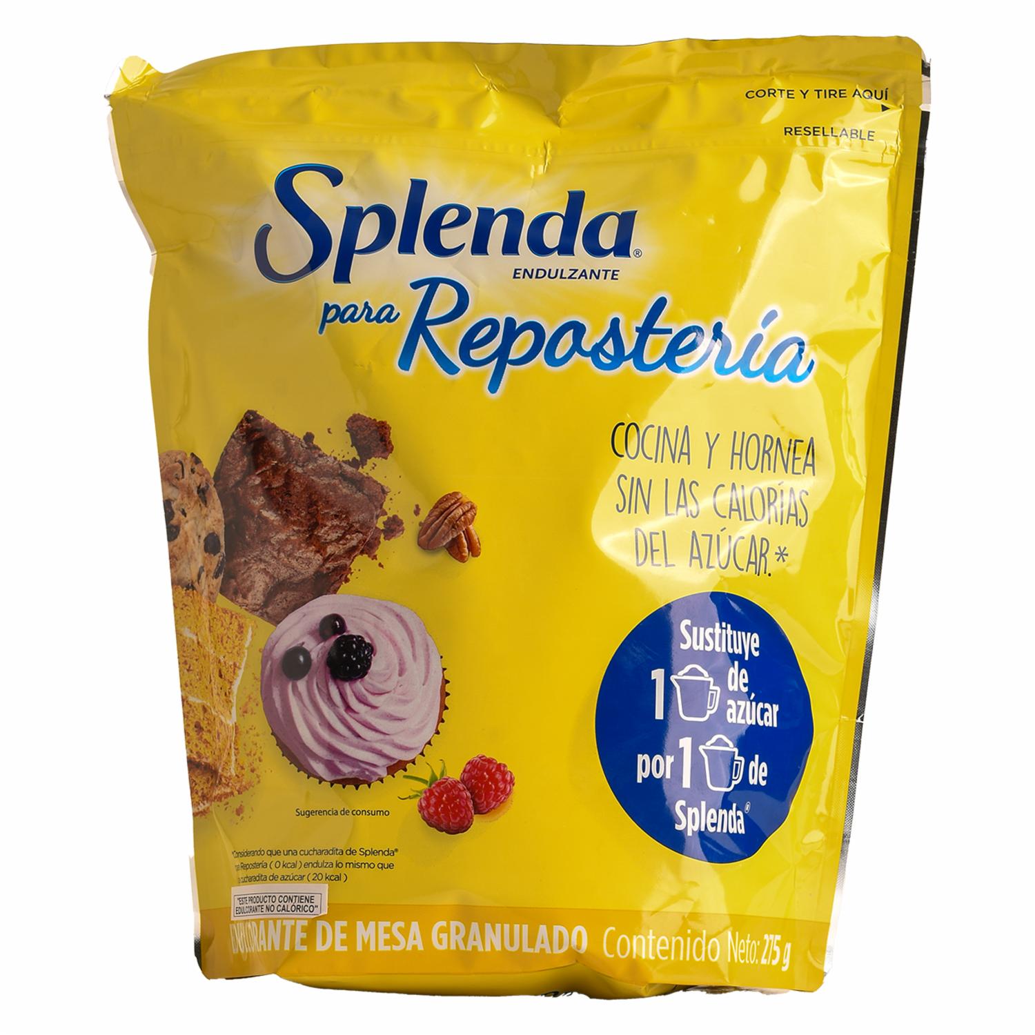 Endulzante De Stevia Granulada SPLENDA 275g