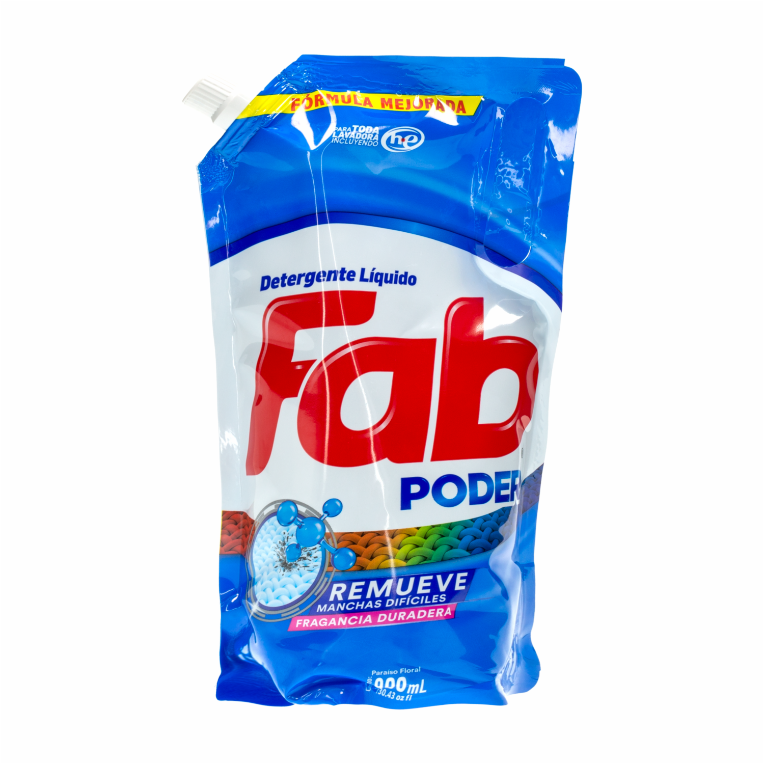 Detergente Líquido Actiblu FAB 900 Ml