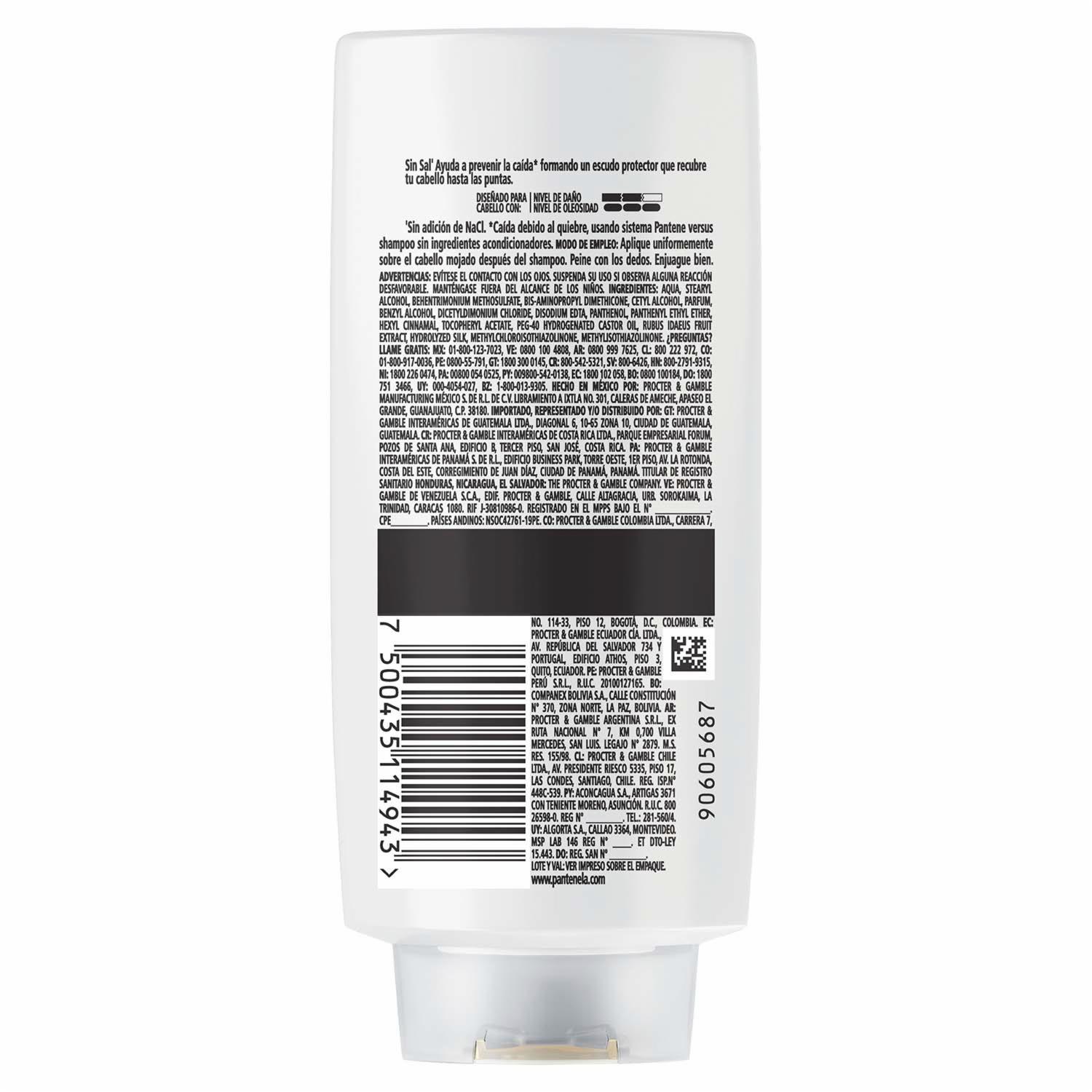 Acondicionador De Cabello Control Caída PANTENE 700 Ml