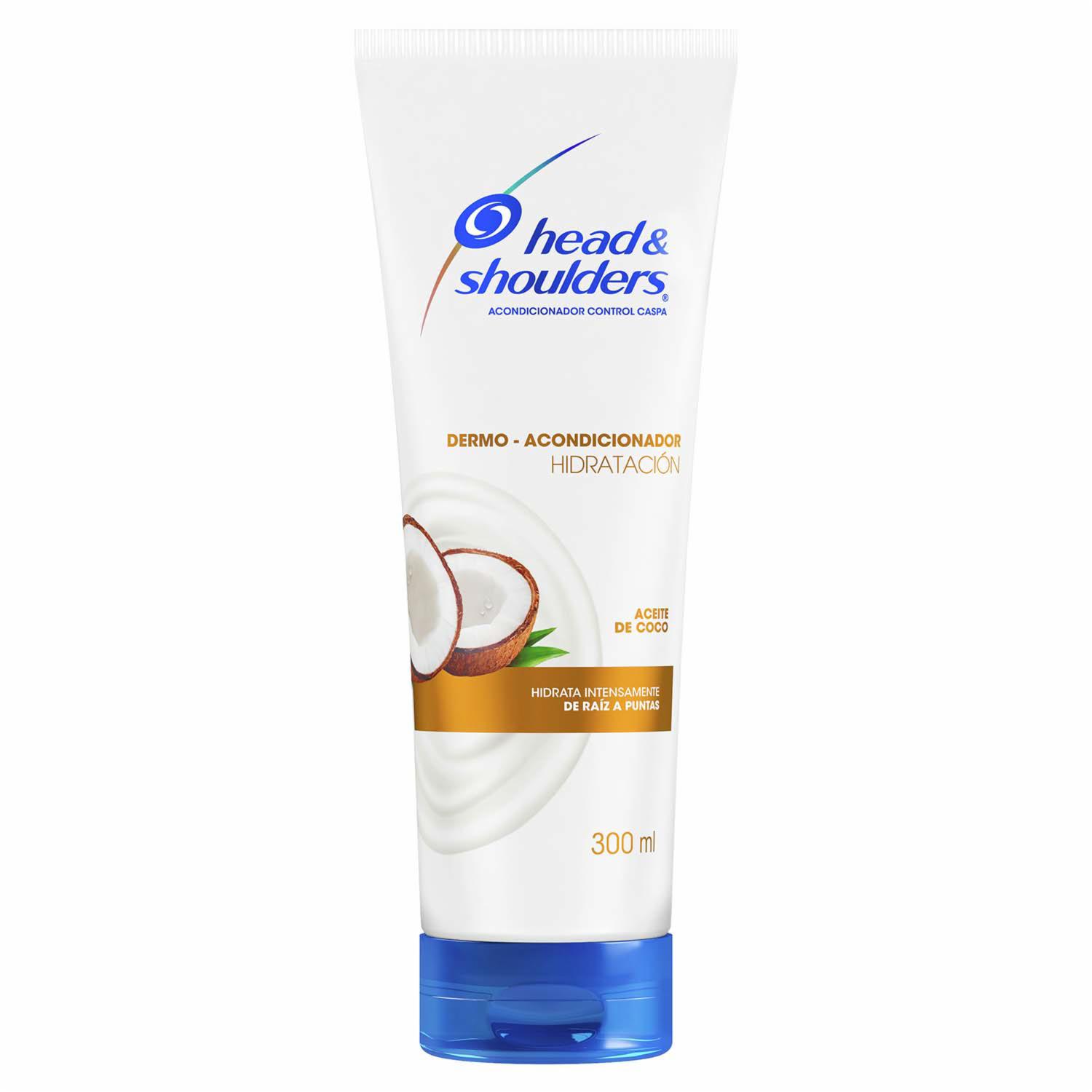 Acondicionador De Cabello Hidratación Aceite De Coco HEAD & SHOULDERS 300 Ml