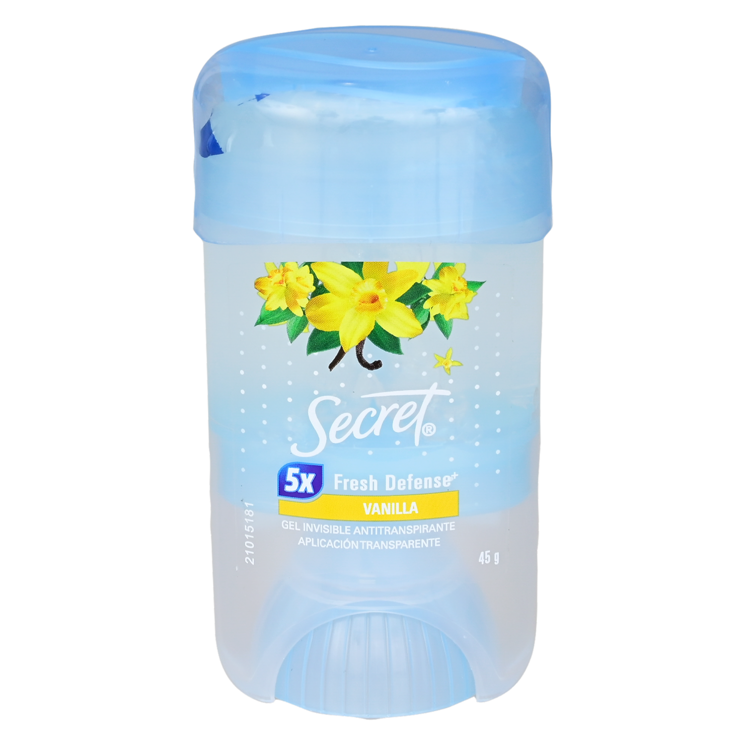 Desodorante En Gel Para Dama Fresh Defense Fragancia Vainilla SECRET 45 G