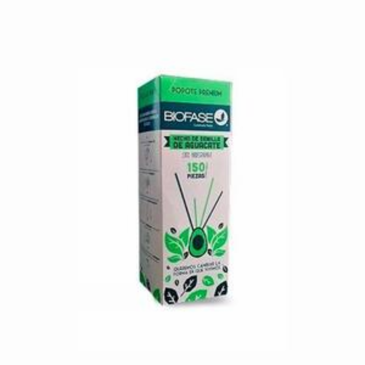 Sorbete Desechable Biodegradable BIOFASE 150 Unidades
