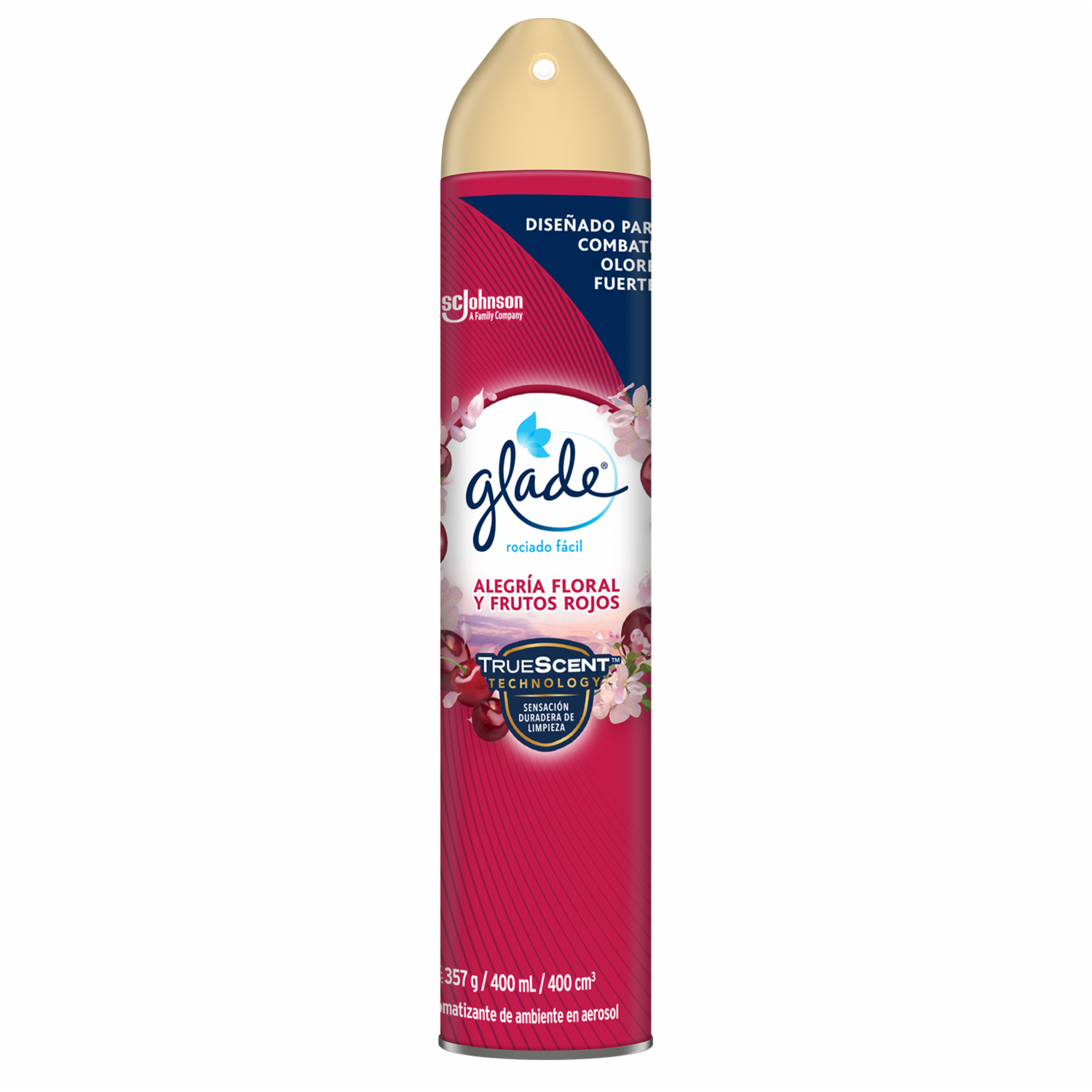 Desodorante Ambiental En Aerosol Alegría Floral GLADE 400 Ml