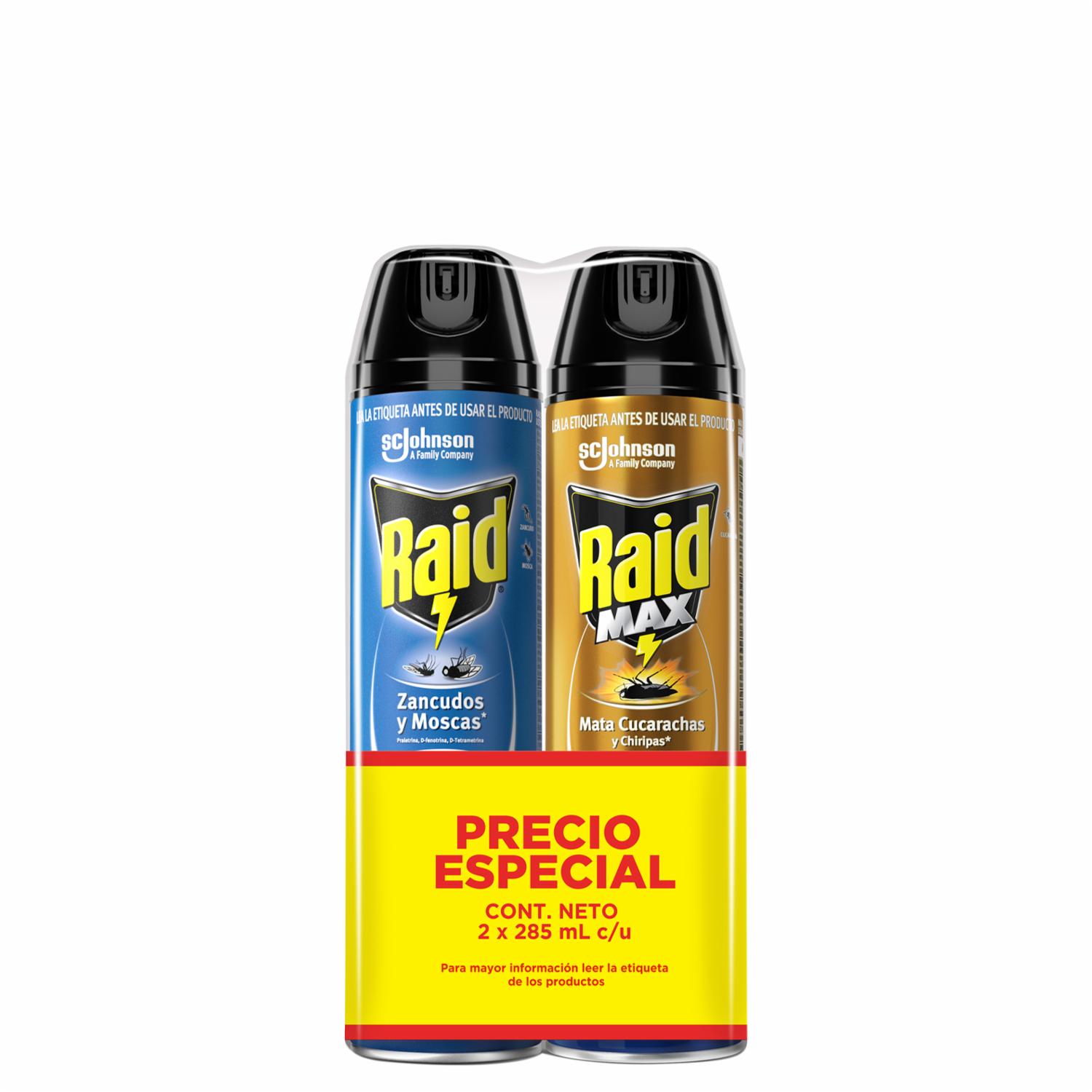 Pack Para Moscas Max RAID 570 Ml