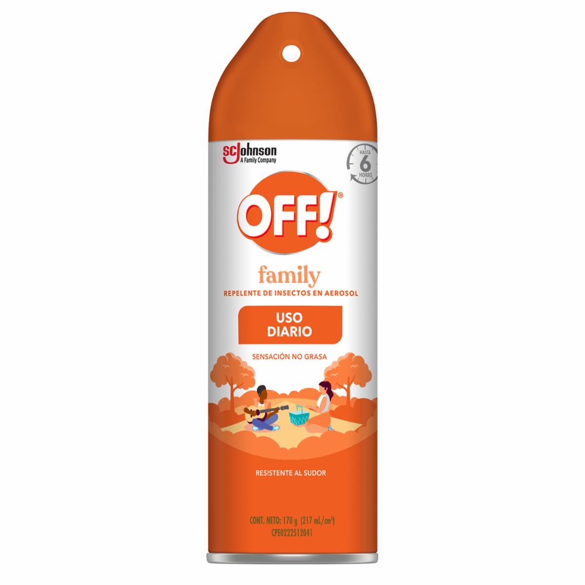 Repelente En Aerosol OFF! 170 G