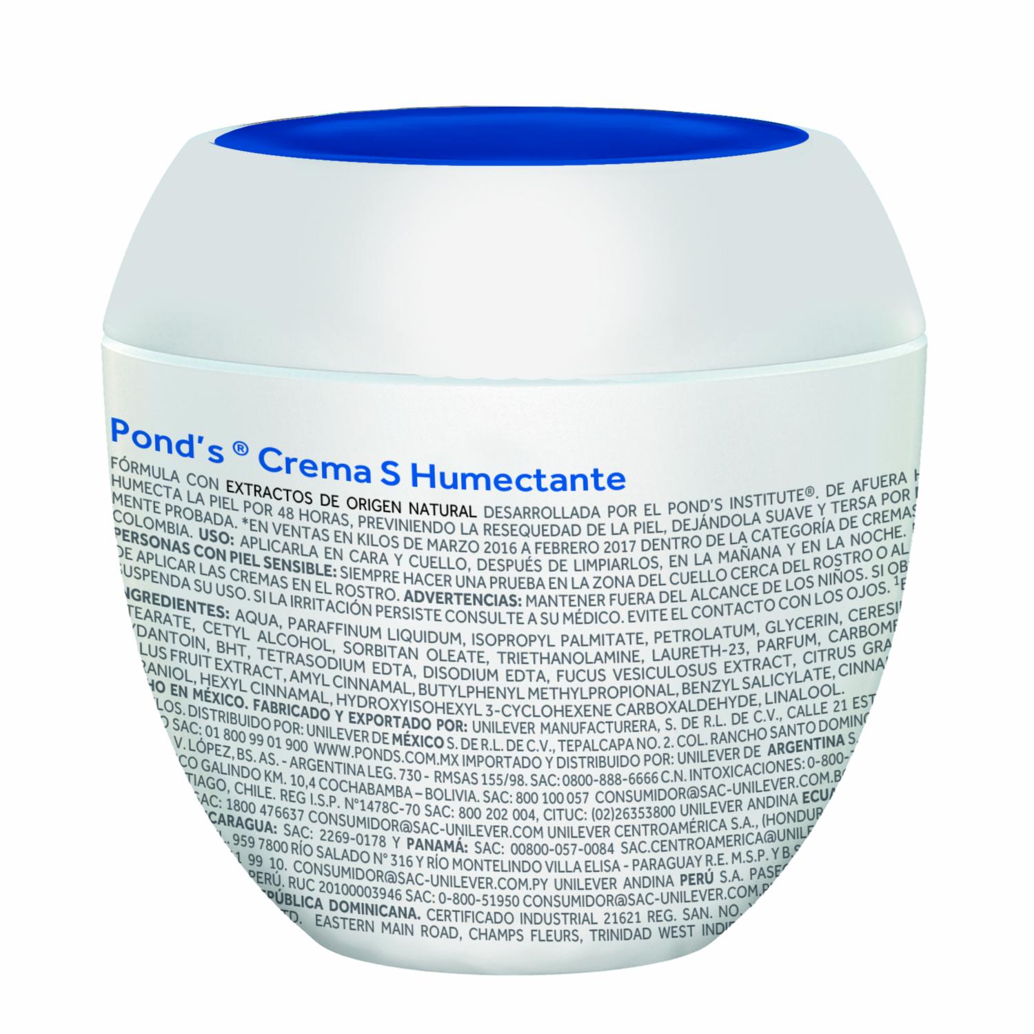 Crema Facial Hidratante S POND’S 50 G