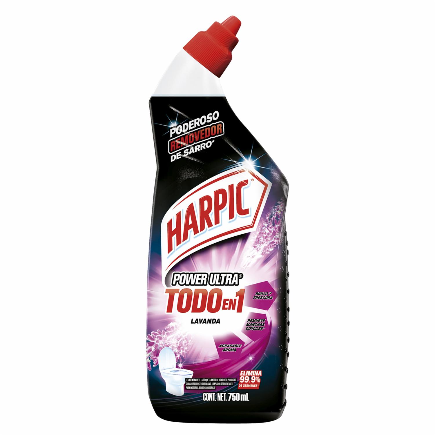Limpiador Ultra Concentrado, Todo En 1 Lavanda HARPIC 750 Ml