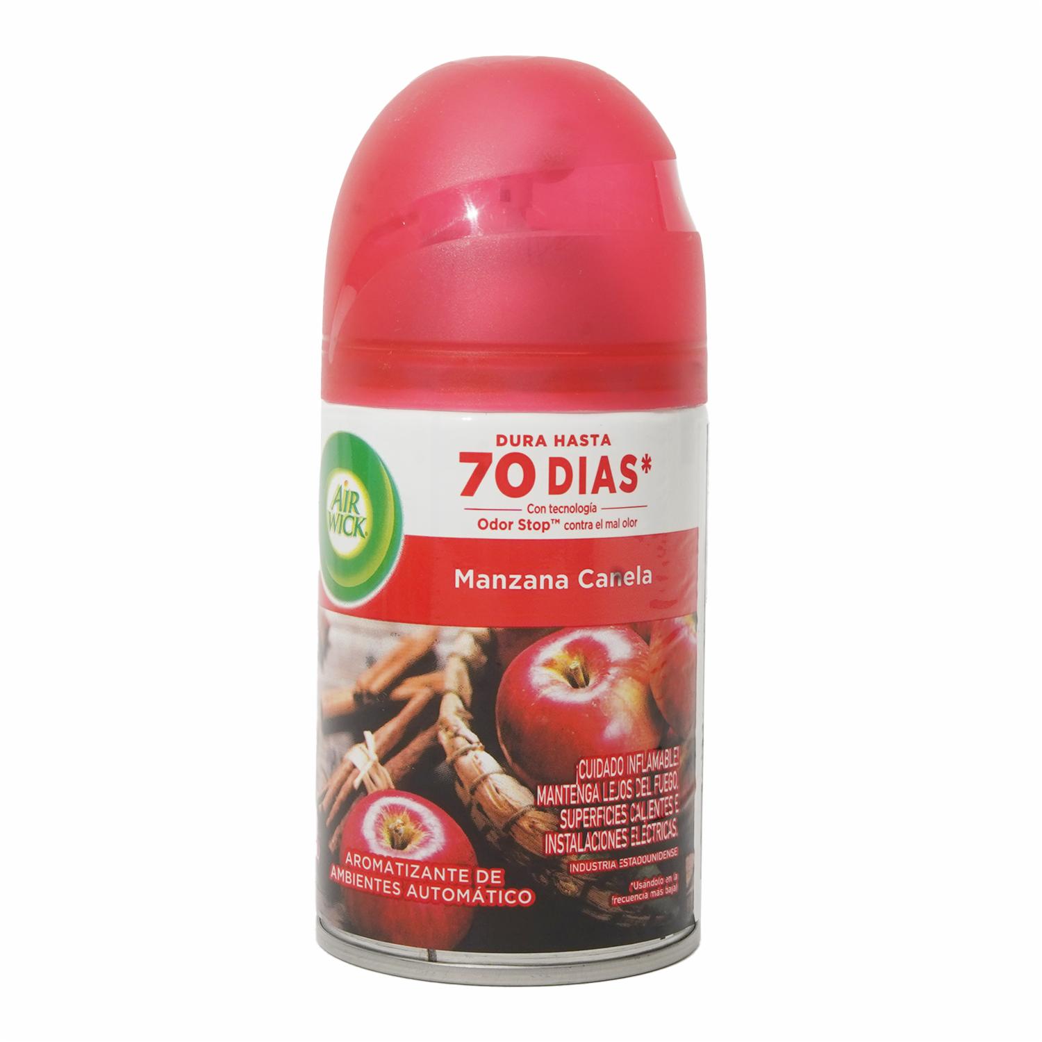 Repuesto Ambientador Freshmatic Manzana Canela AIRWICK 250 Ml